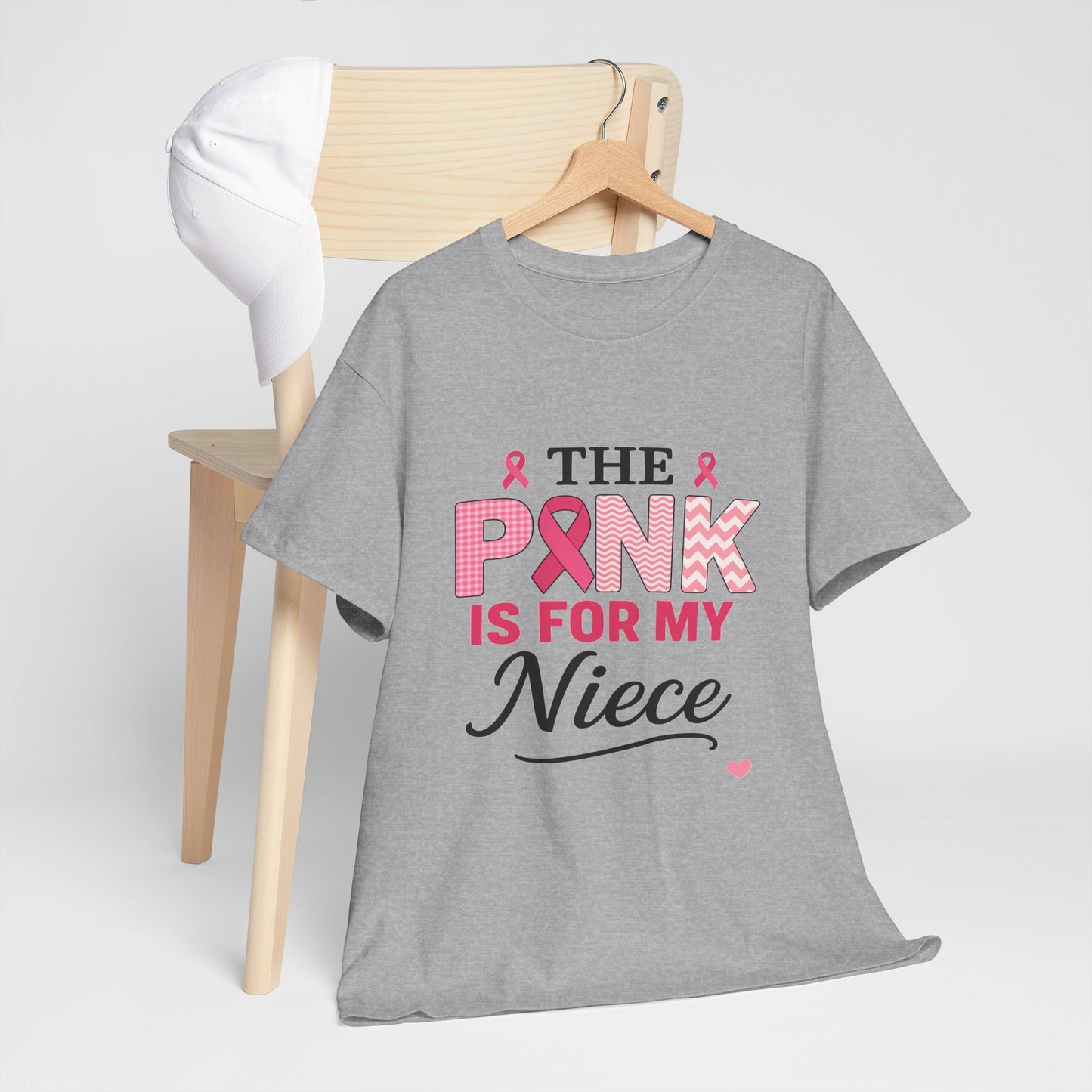 Pink Ribbon Niece Tee - Breast Cancer Awareness
