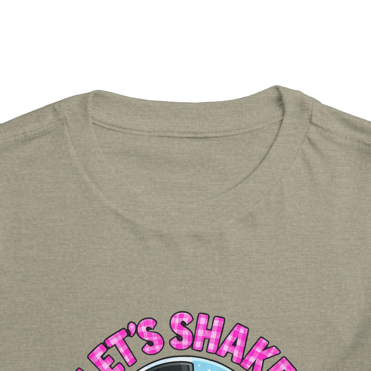 Let's Shake Things Up! Snow Globe Toddler Christmas Tee