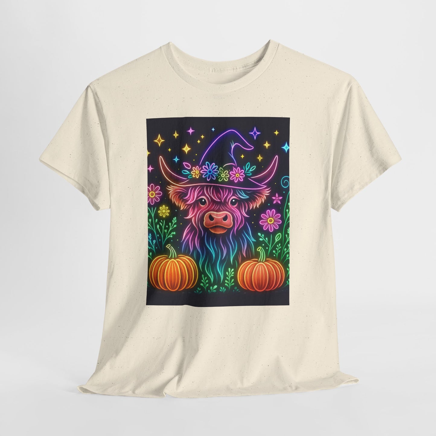 Neon Halloween Highland Tee