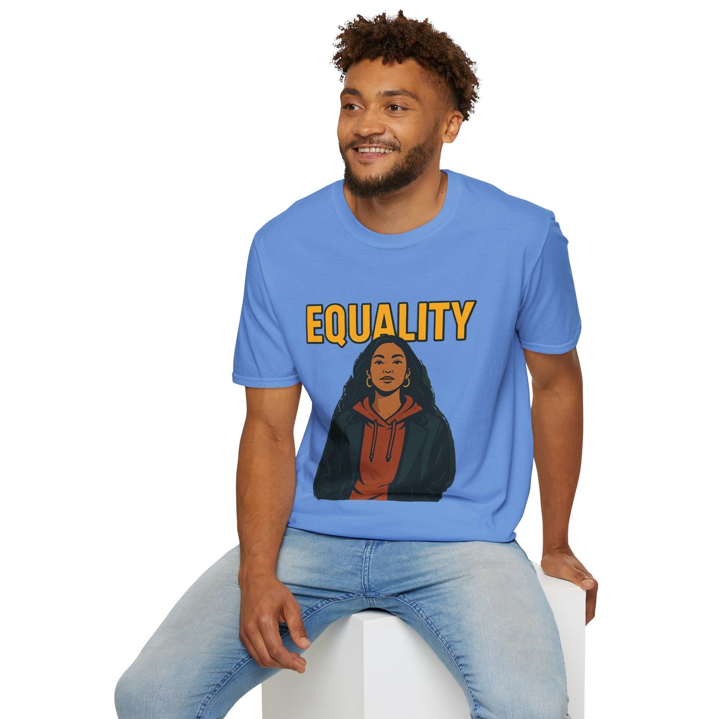 Equality Graphic T-Shirt for Activists, Unisex Tee, Motivational Shirt, Gift for Social Justice, Comfortable Wear for Every Day