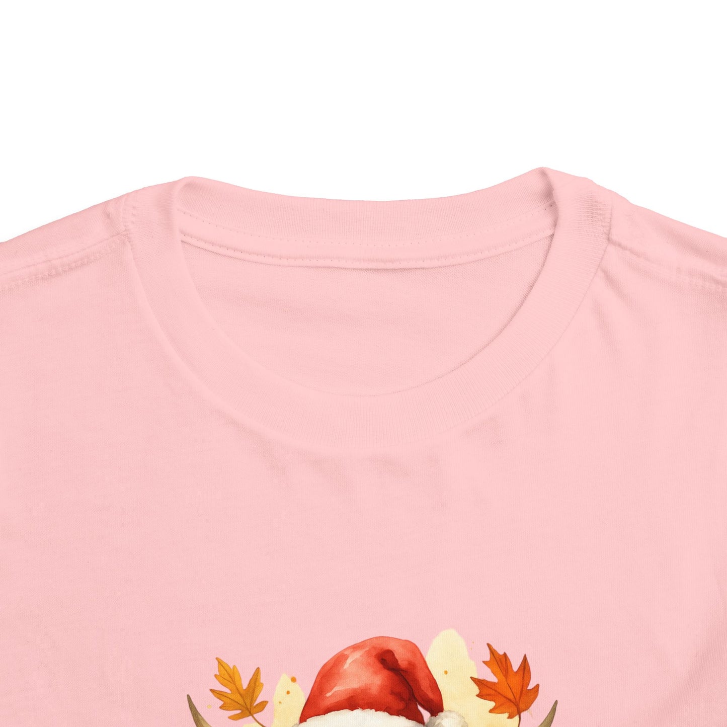 Moo-ving Through Fall Toddler Christmas Tee
