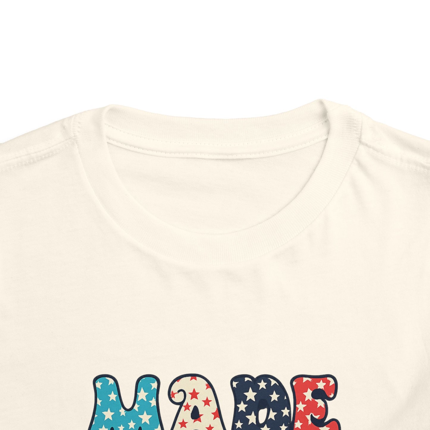 Toddler Tee Vintage Made in USA Retro Smiley Peace Sign Star Design