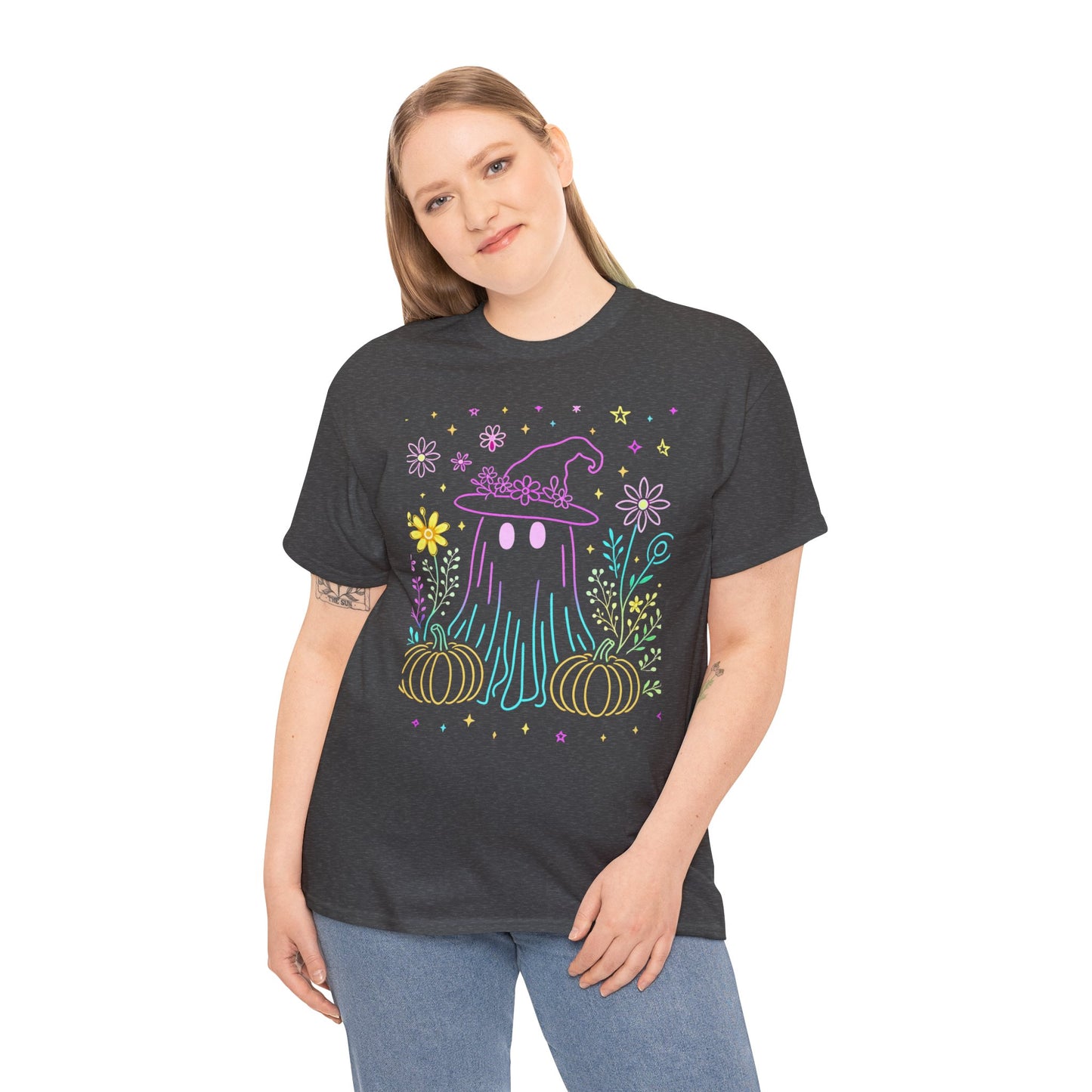 Pastel Ghost Witch Hat Tee
