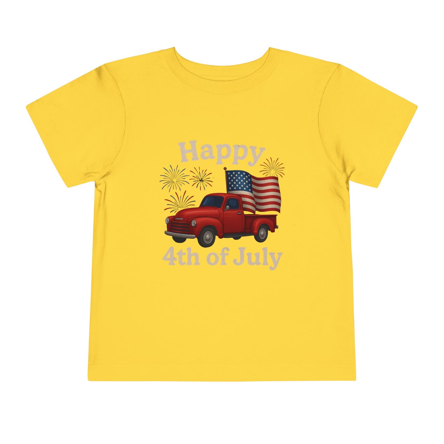 4th of July Truck Tee - Happy Independence Day!