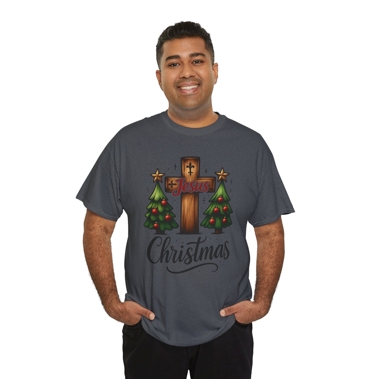 Christmas Cross Unisex Tee