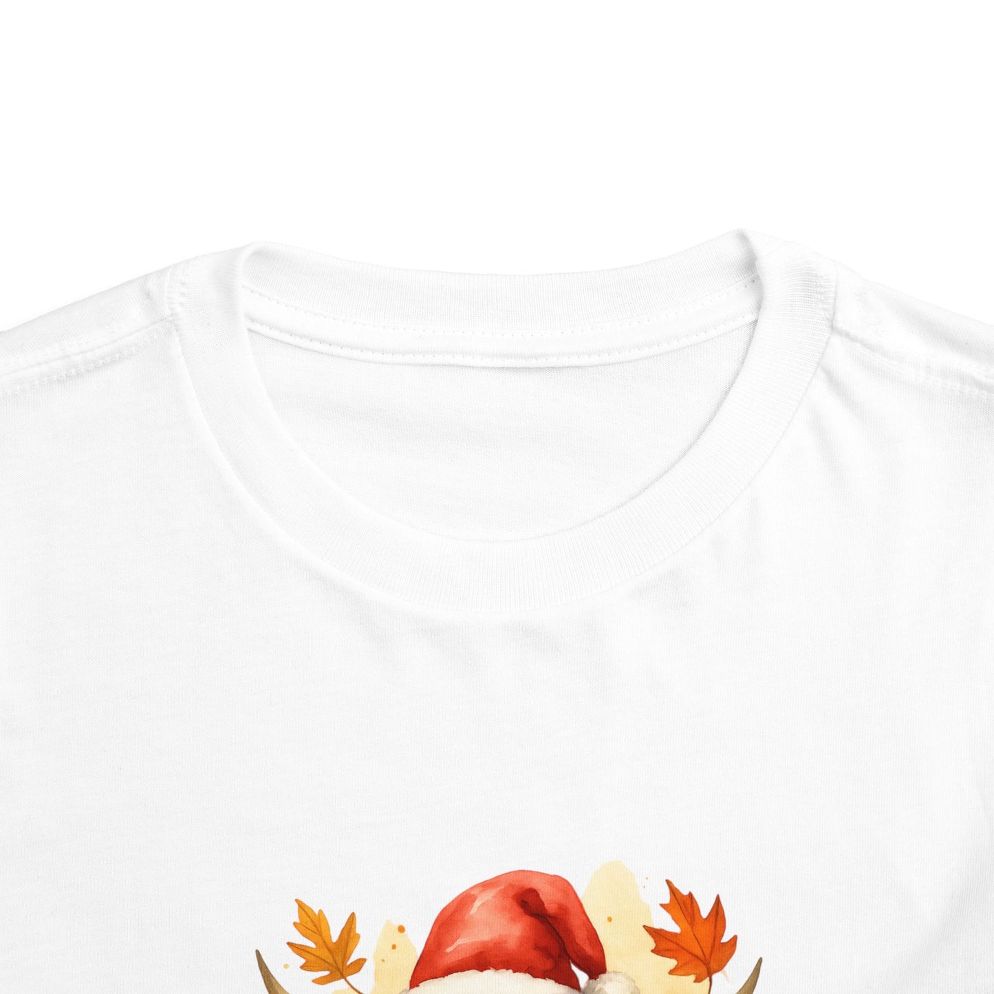 Moo-ving Through Fall Toddler Christmas Tee