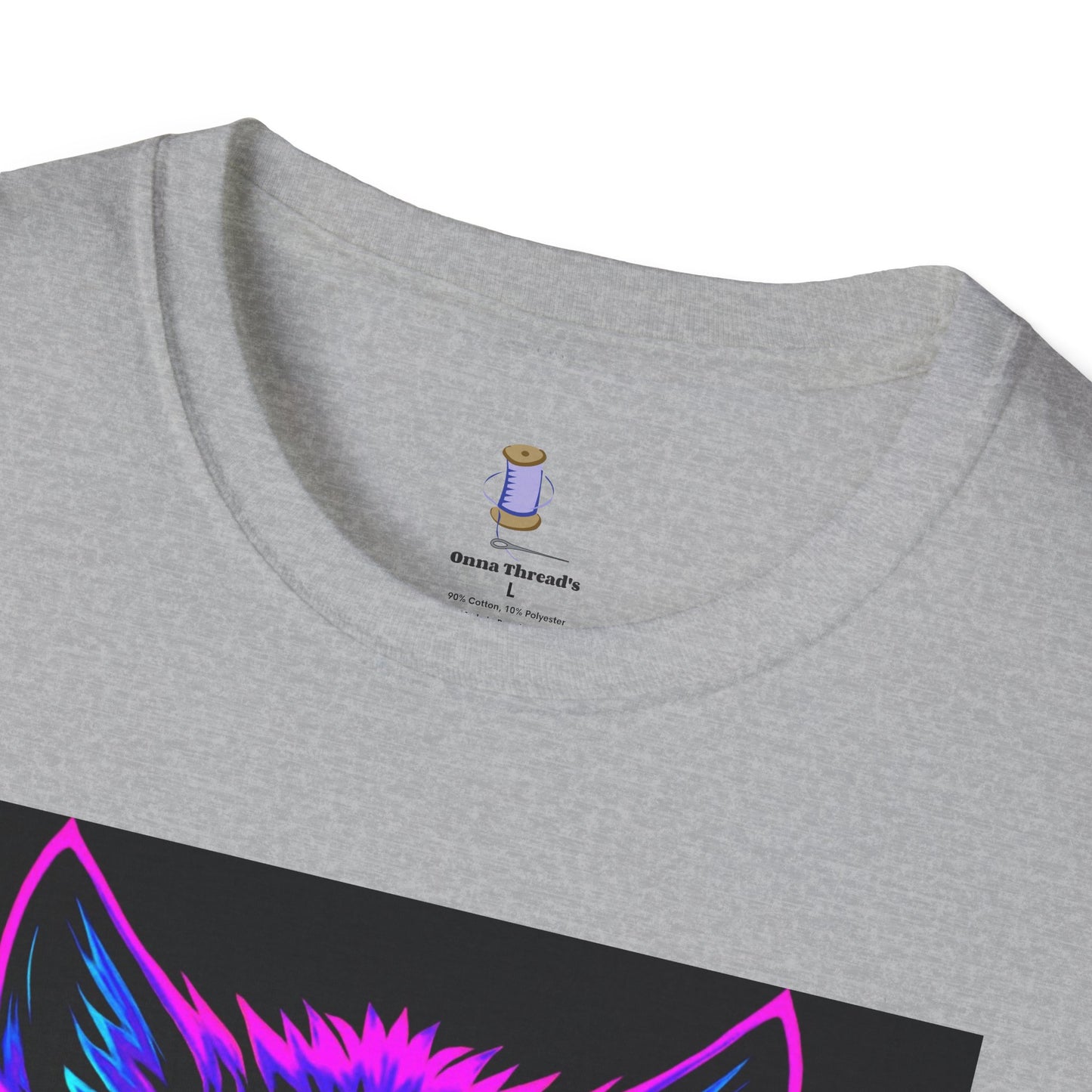 Psychedelic Wolf T-Shirt, Graphic Tee, Animal Lover Gift, Festival Wear, Unique Art Shirt, Unisex Style