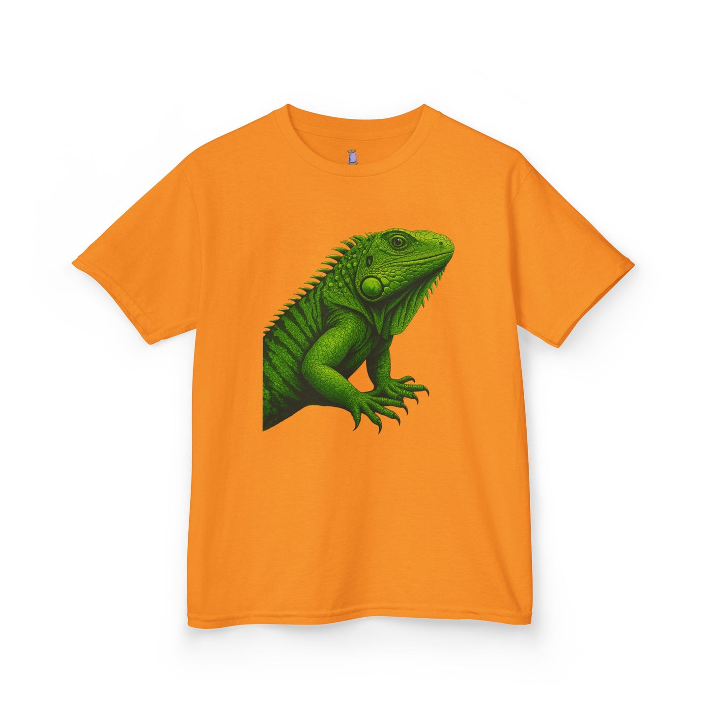 Green Iguana Kids Tee - Fun Shirt for Nature Lovers, Birthday Gift, Summer Wear, Animal Lovers, Eco-Friendly Clothing