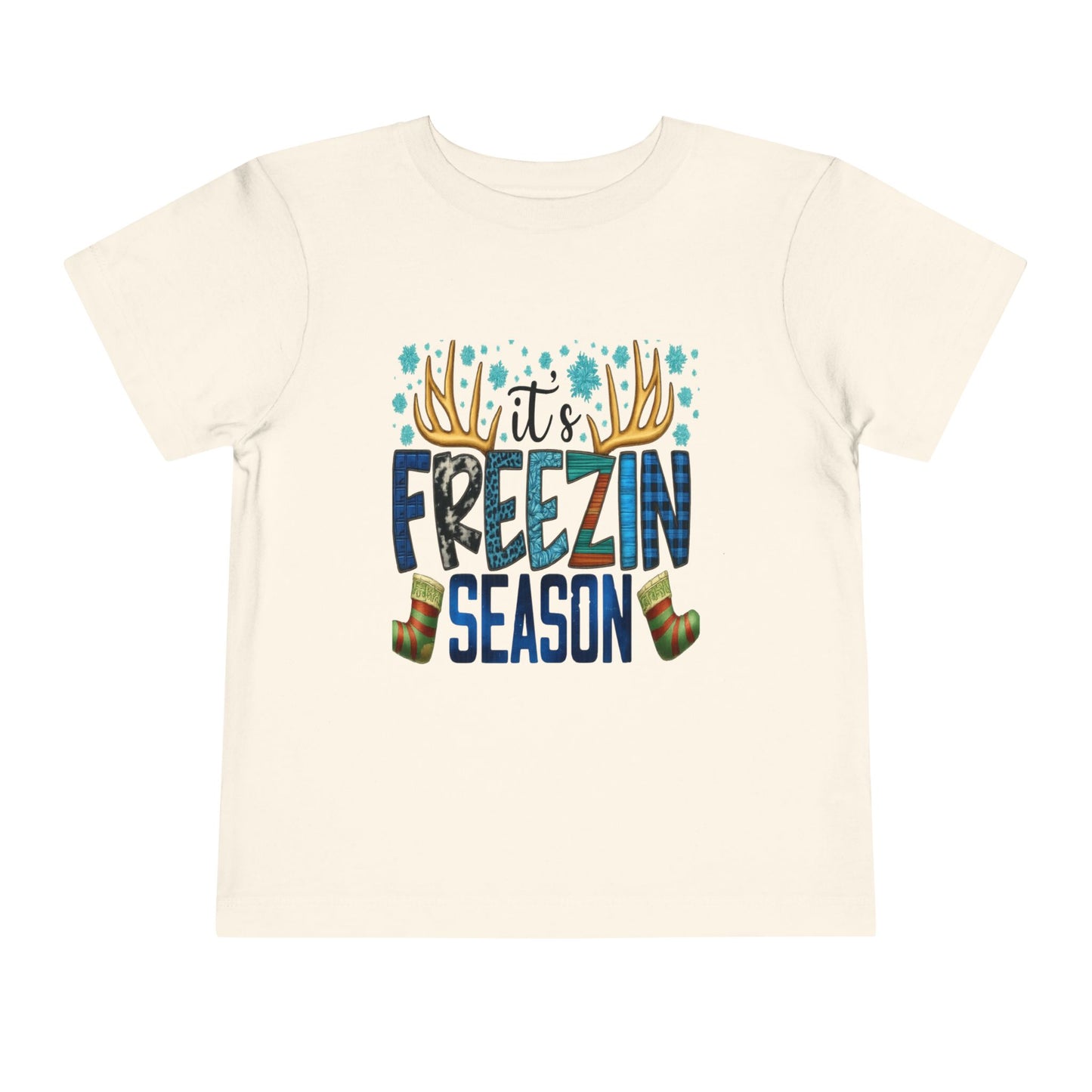 It's FREEZIN' SEASON Toddler Christmas Tee