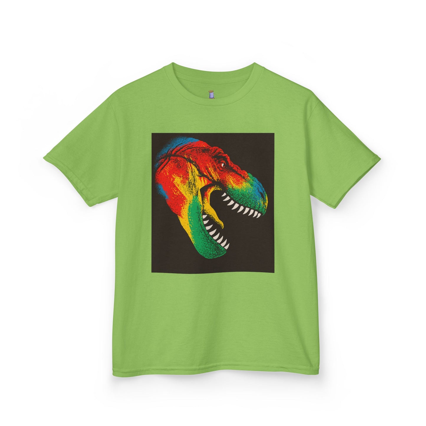 Colorful Dinosaur Kids Tee, Fun T-Shirt for Boys and Girls, Perfect for Birthdays, Playdates, Gifts, and Holiday Celebrations