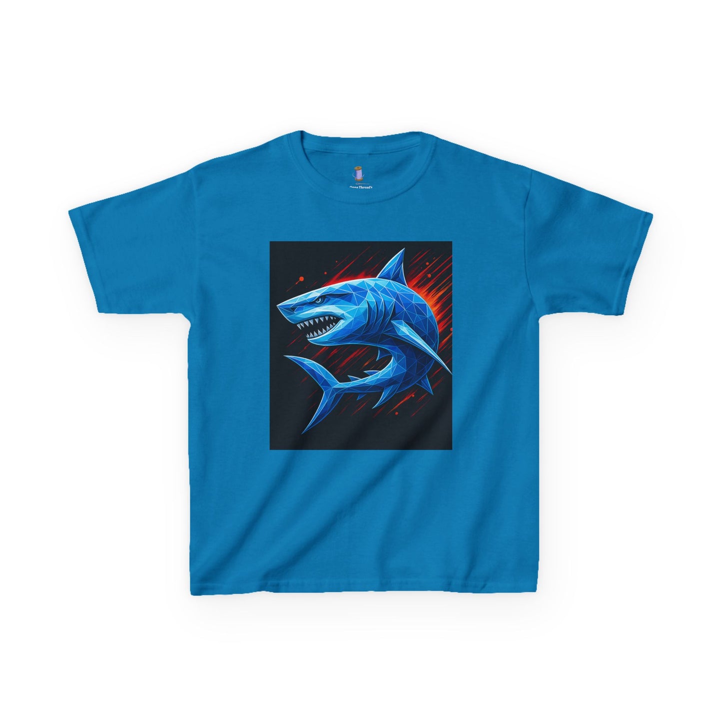 Kids Shark Graphic Tee - Cool Ocean Theme Shirt for Boys and Girls, Perfect Birthday Gift, Summer Fun, Beach Wear, Ocean Lover's Tee
