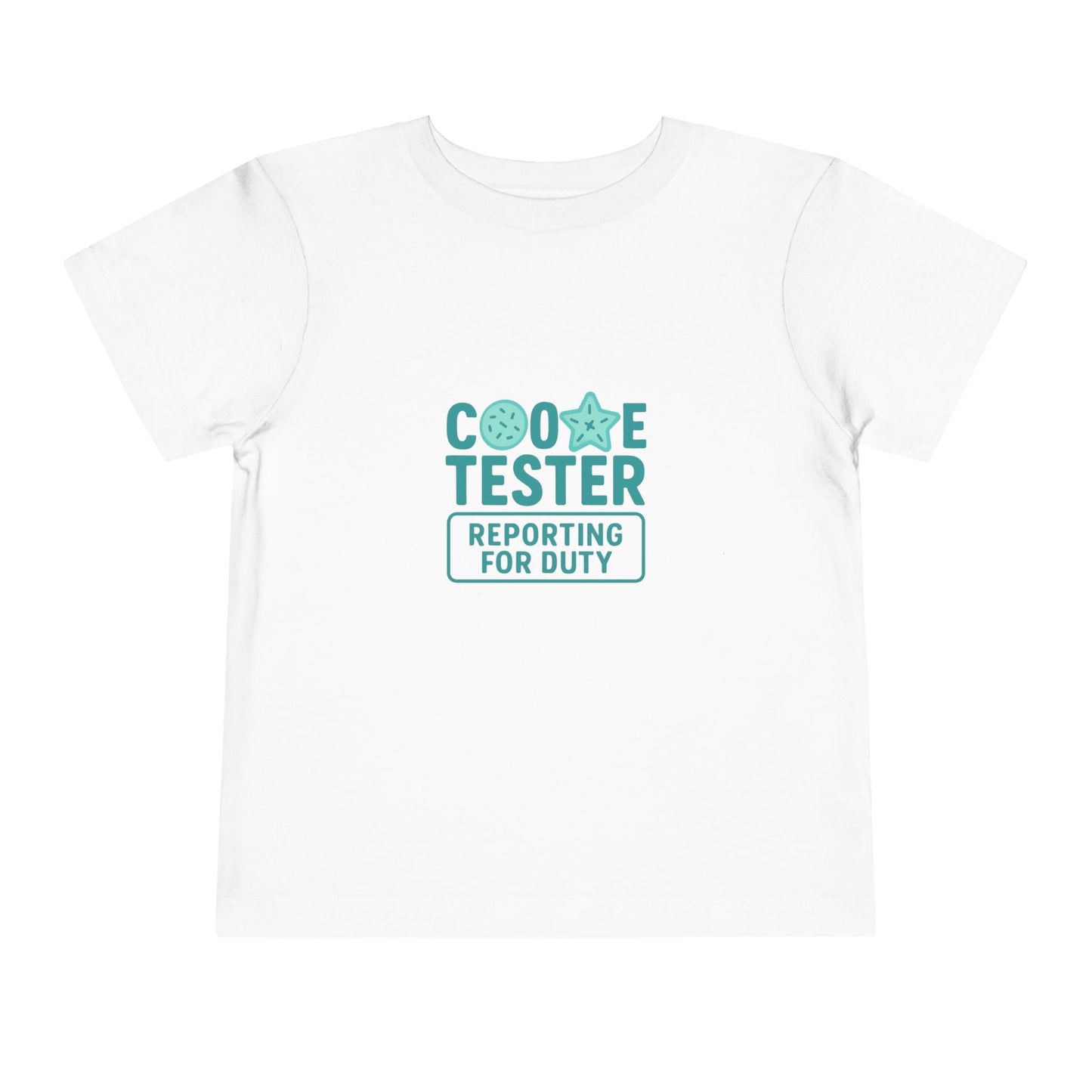 Cookie Tester Christmas Tee - Reporting for Duty!