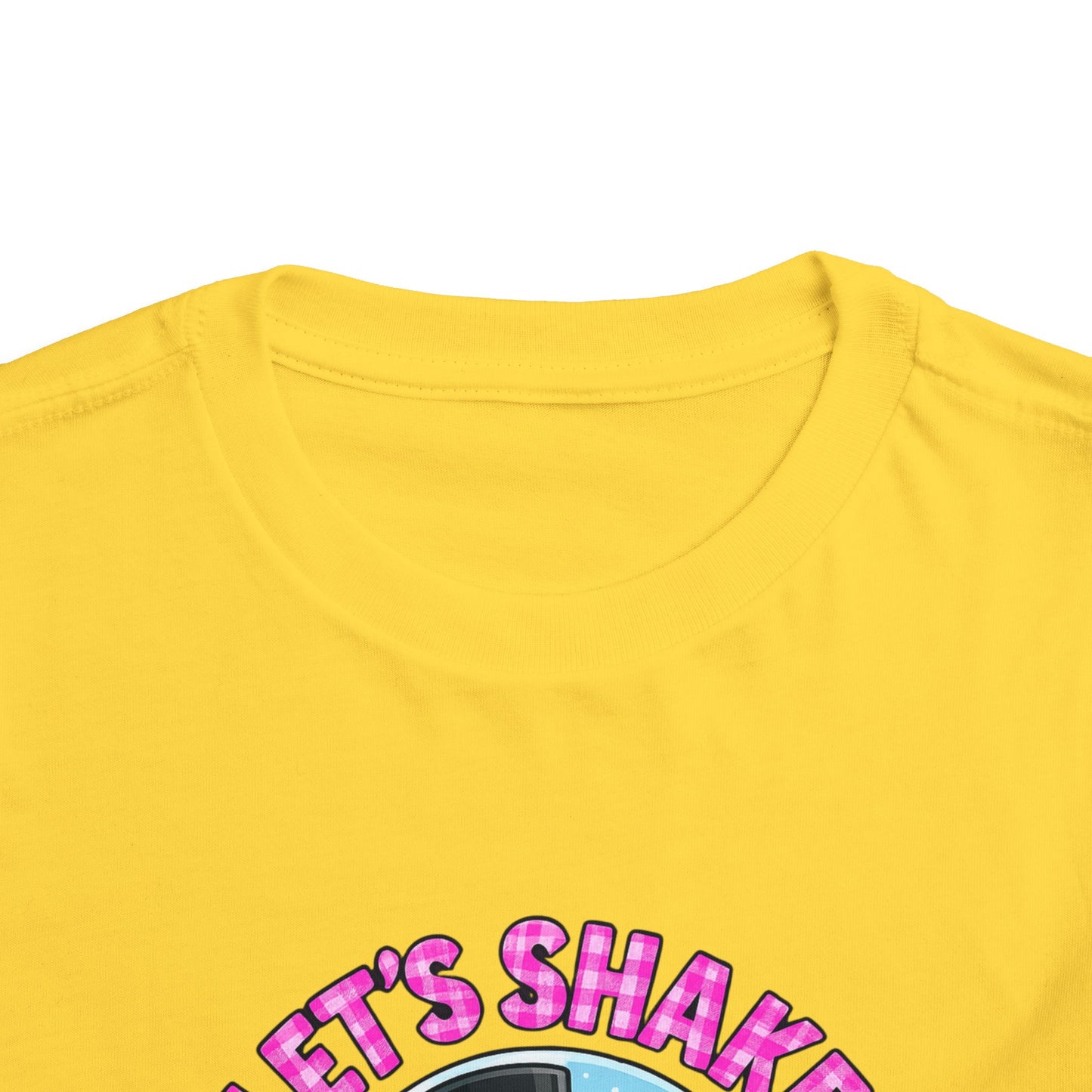 Let's Shake Things Up! Snow Globe Toddler Christmas Tee