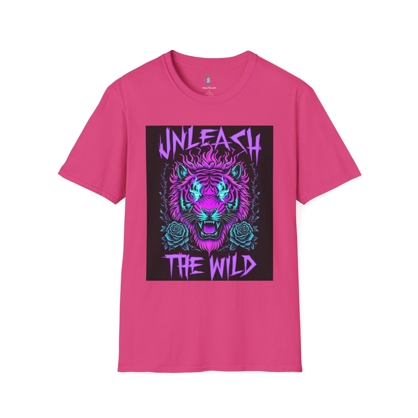 Unleash the Wild Graphic Tee | Cool Graphic Shirt, Unisex T-Shirt, Animal Lover Gift, Nature-Inspired Fashion, Festival Wear