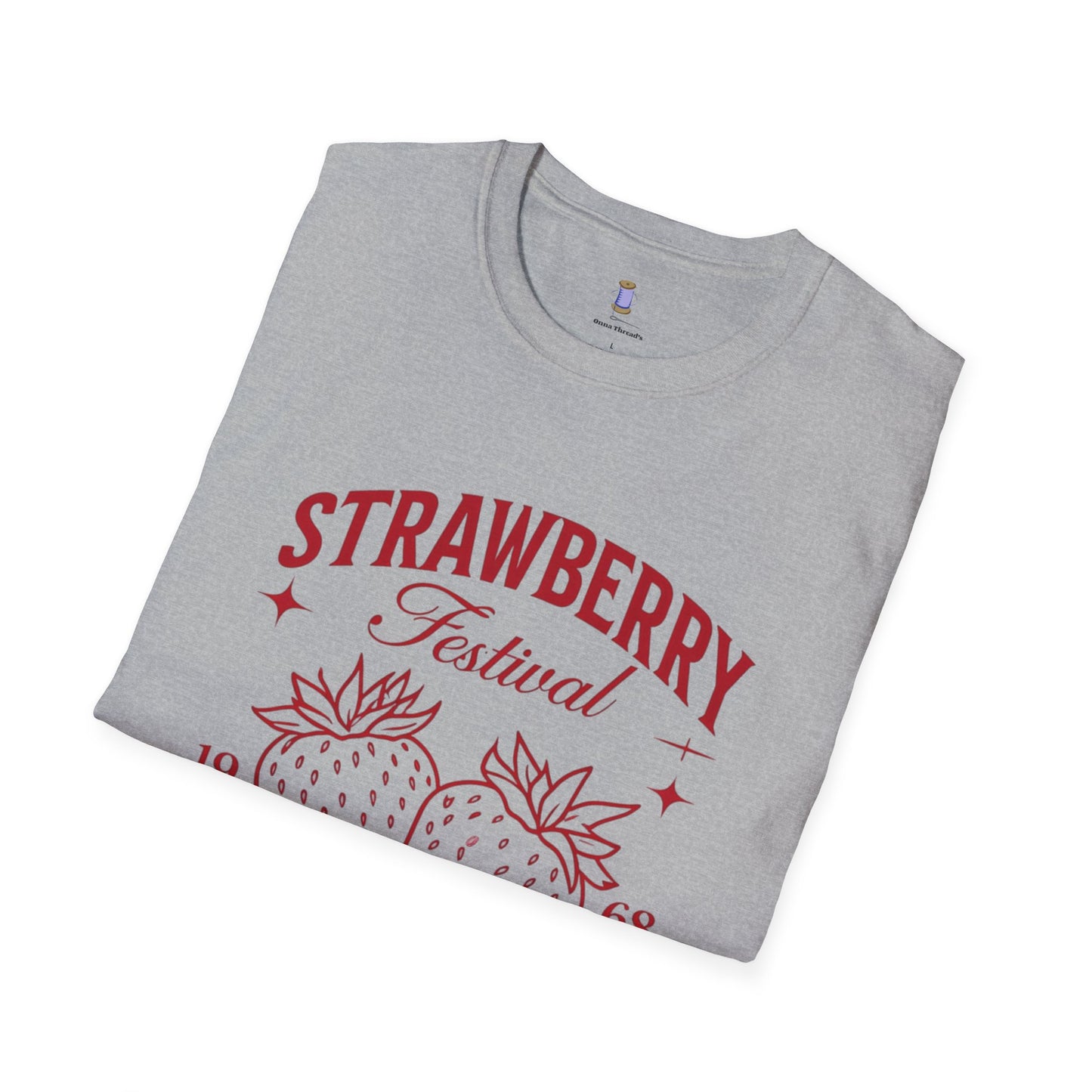 Strawberry Festival Unisex T-Shirt, Vintage Berry Tee, Local Produce Shirt, Farmhouse Fashion, Summer Celebration Wear