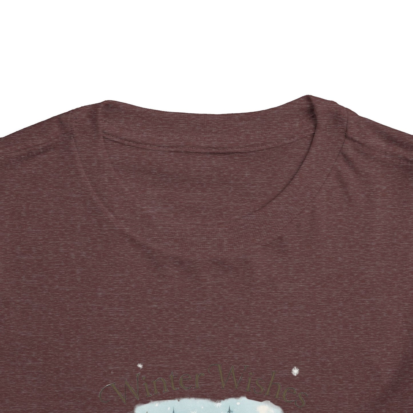 Winter Wishes Cottage Christmas Tee - Toddler Holiday