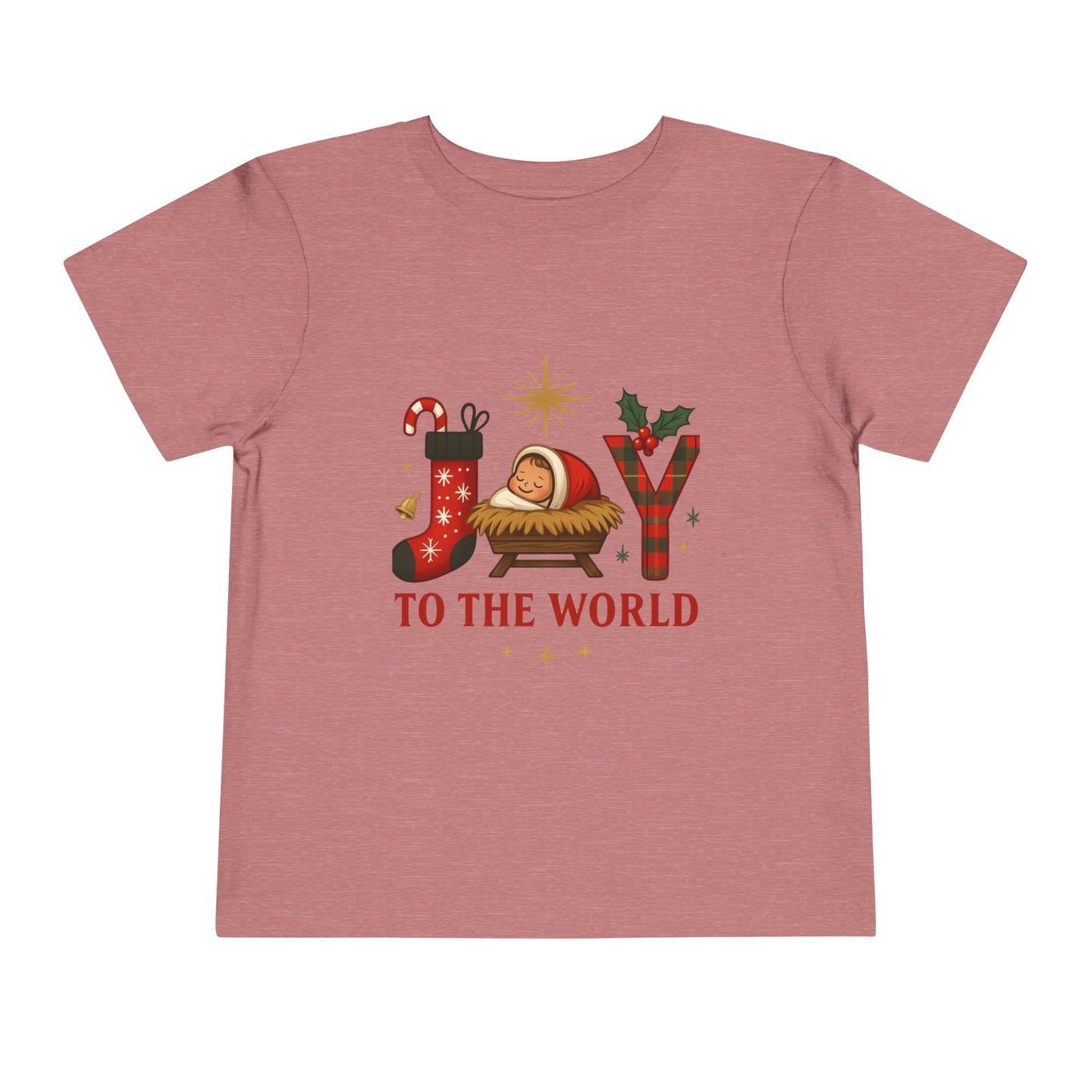 Joy to the World Toddler Christmas Tee