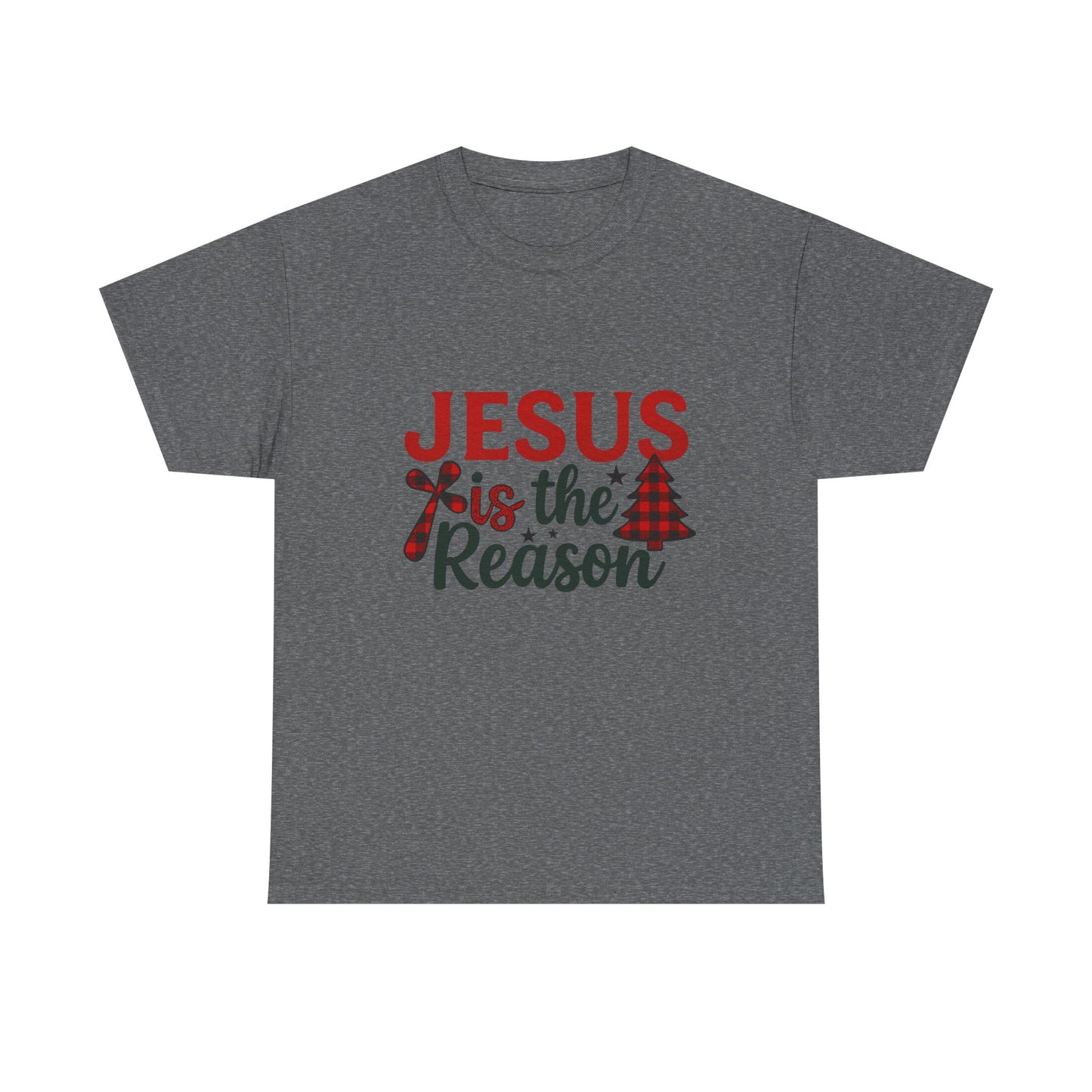 Jesus is the Reason Christmas Tee - Faith-Based Holiday Gift
