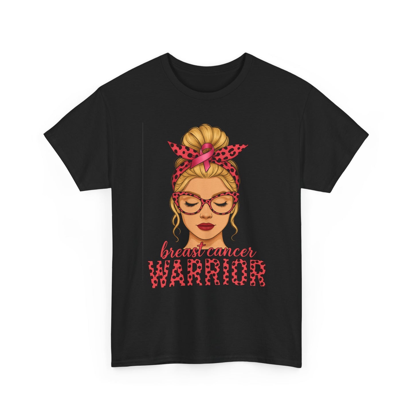 Breast Cancer Warrior Tee - Pink Ribbon Support
