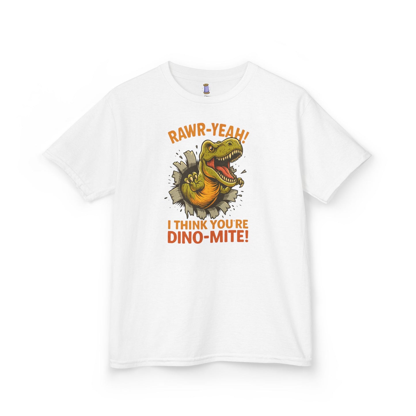 Dino-Mite Kids Tee - Fun Dinosaur T-Shirt for Boys and Girls, Perfect for Birthdays, Everyday Play, Dinosaur Lovers, Casual Wear
