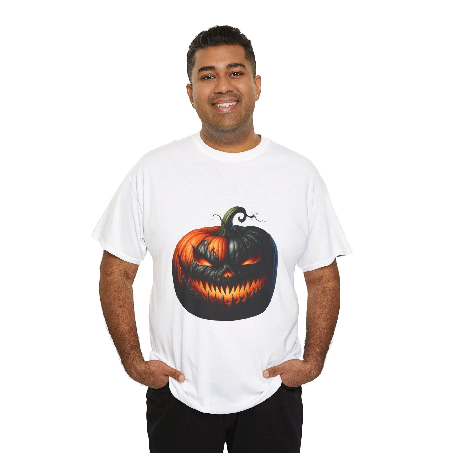 Sinister Pumpkin – Halloween Glow Tee