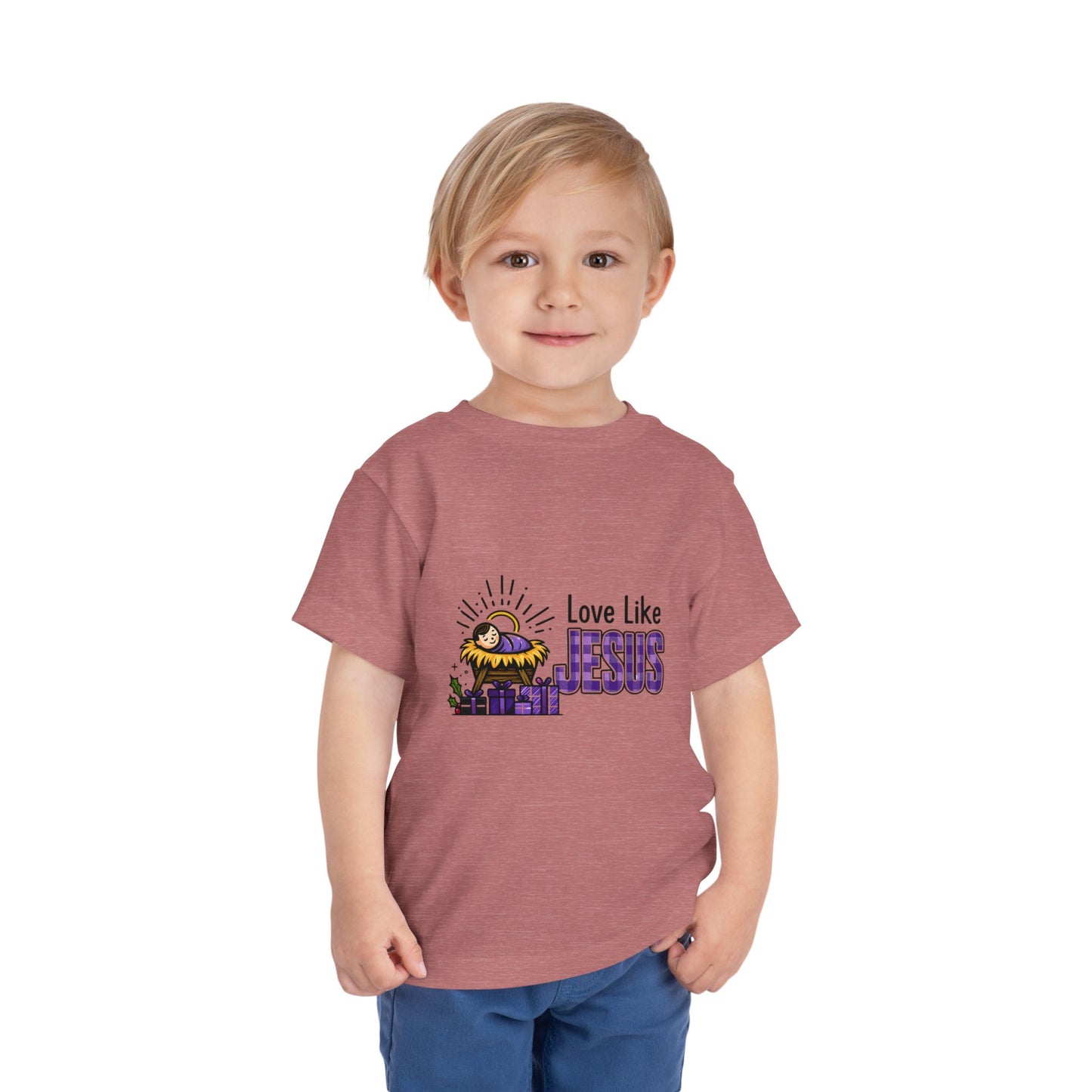 Love Like Jesus Toddler Christmas Tee