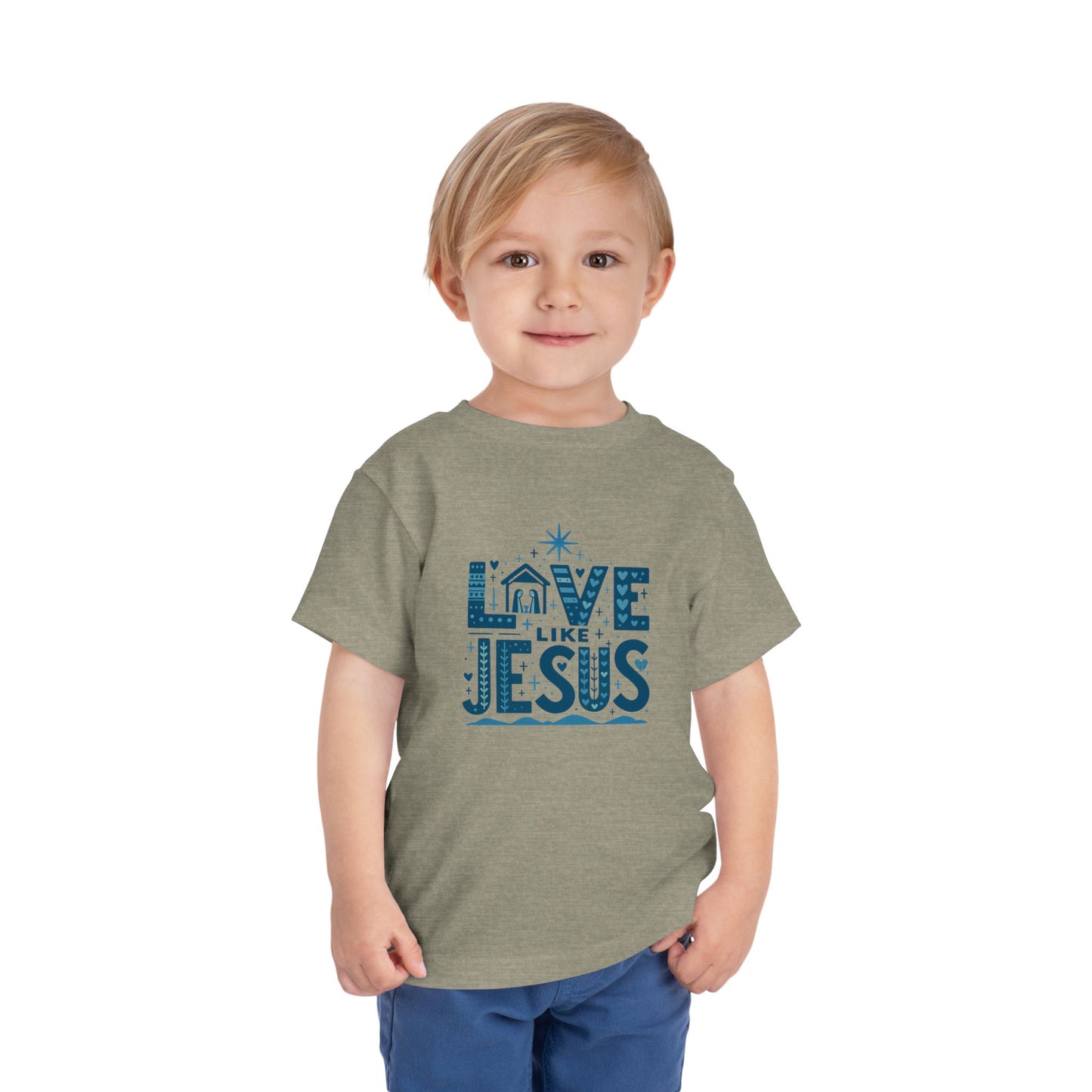 Love Like Jesus Toddler Christmas Tee