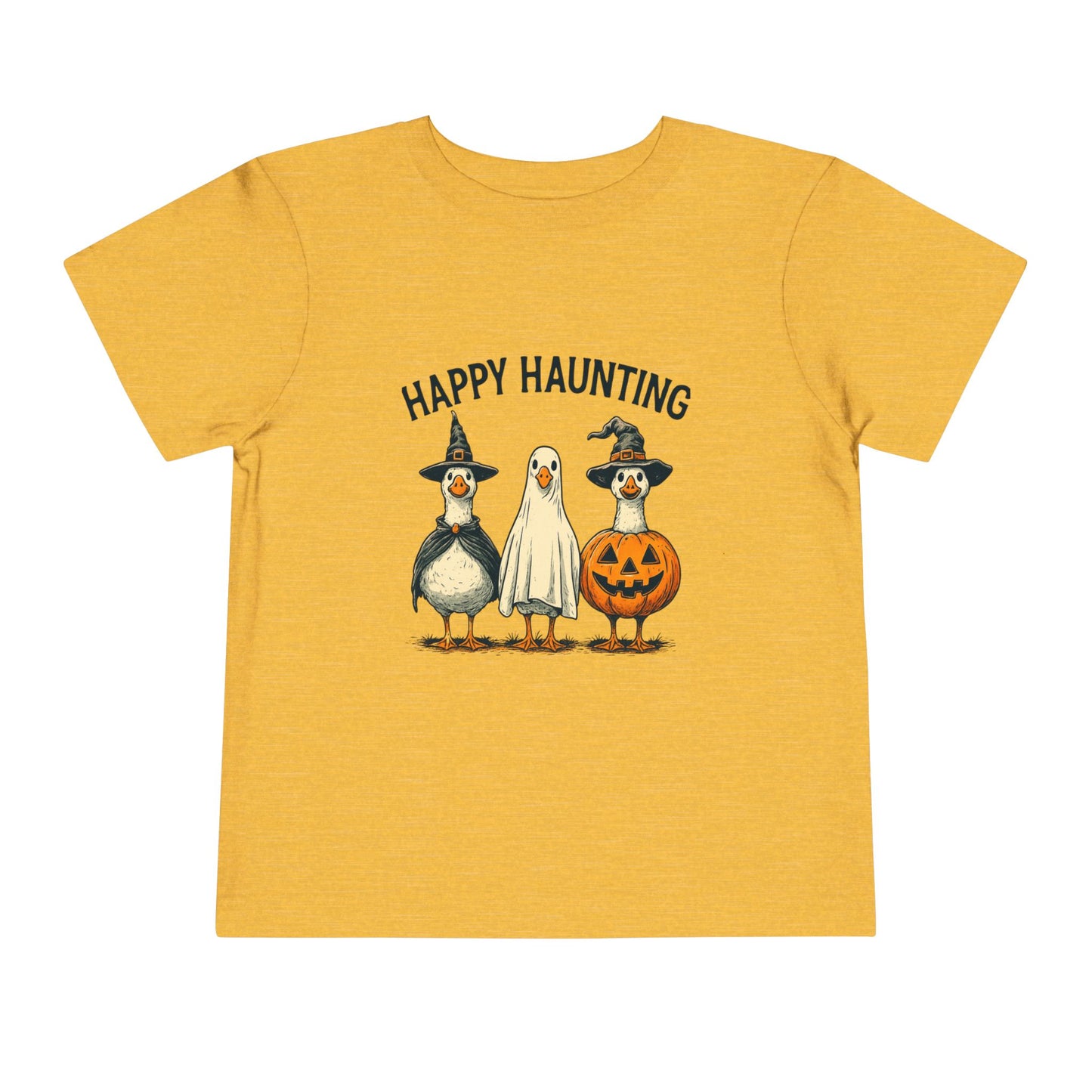Happy Haunting Goose Halloween Tee