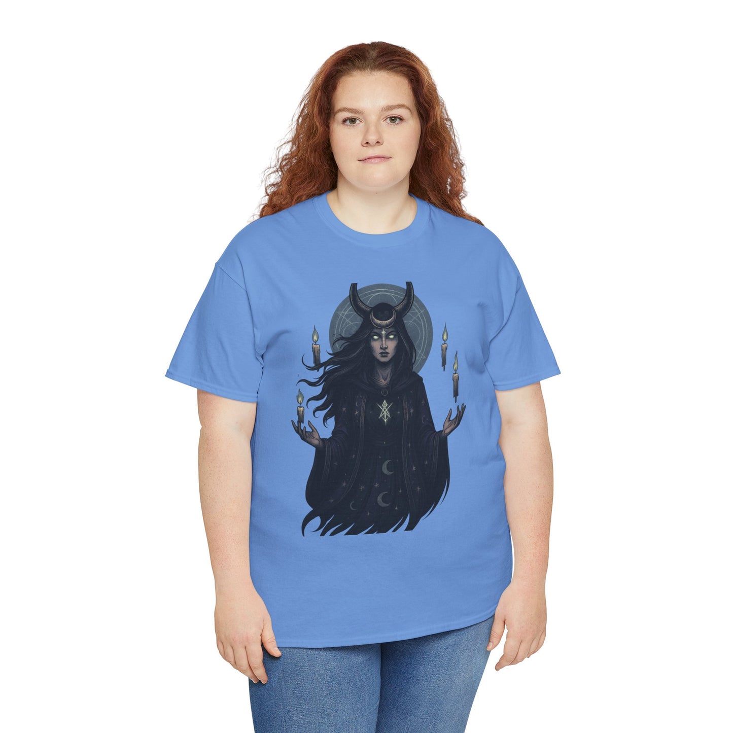 Moonlit Sorceress – Enchanted Candlelight Tee