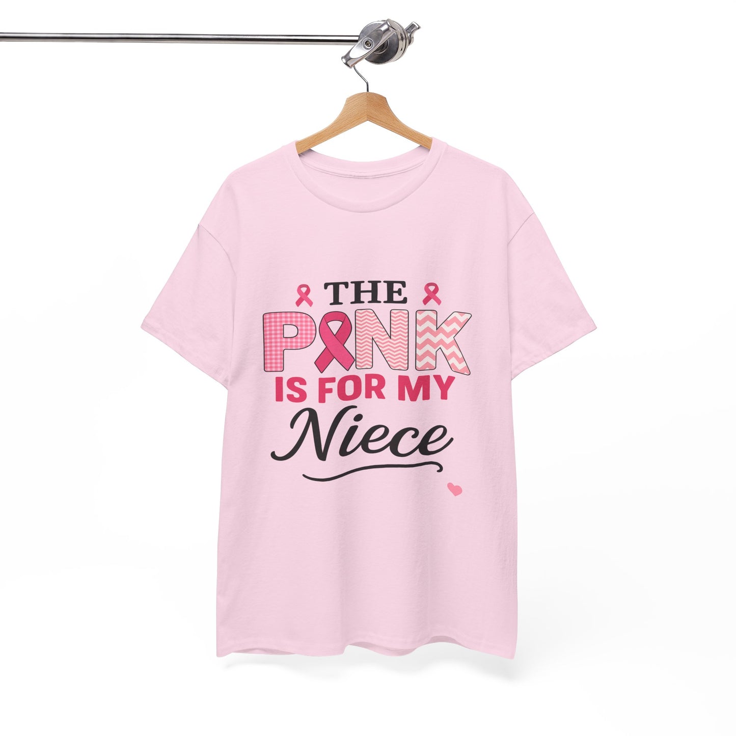 Pink Ribbon Niece Tee - Breast Cancer Awareness
