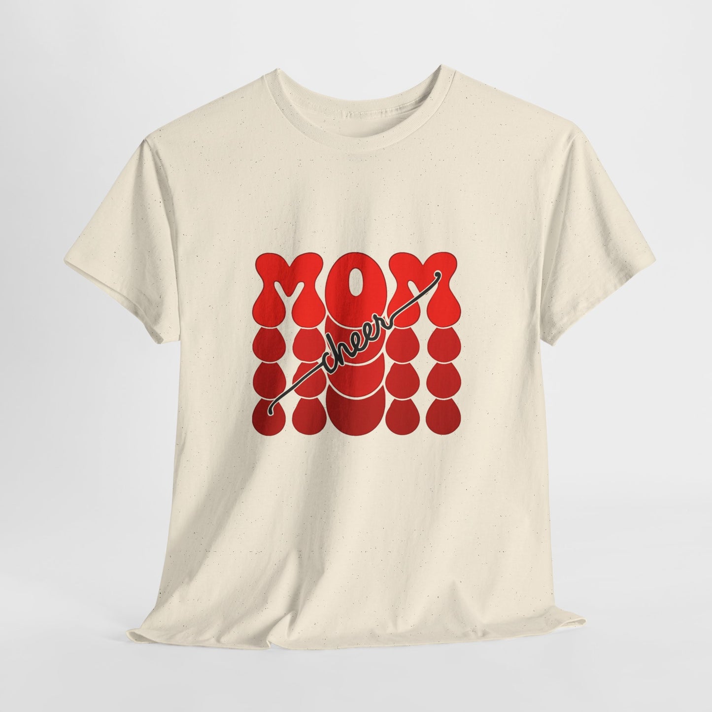 Retro Mom Cheer Tee – Bold Support & Spirit Shirt