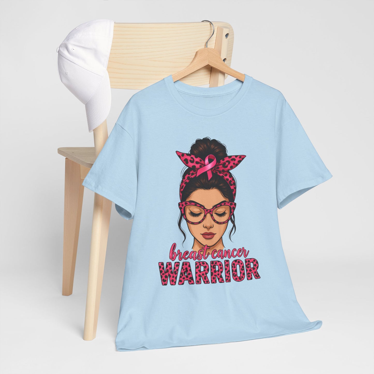Breast Cancer Warrior Tee - Pink Ribbon Support