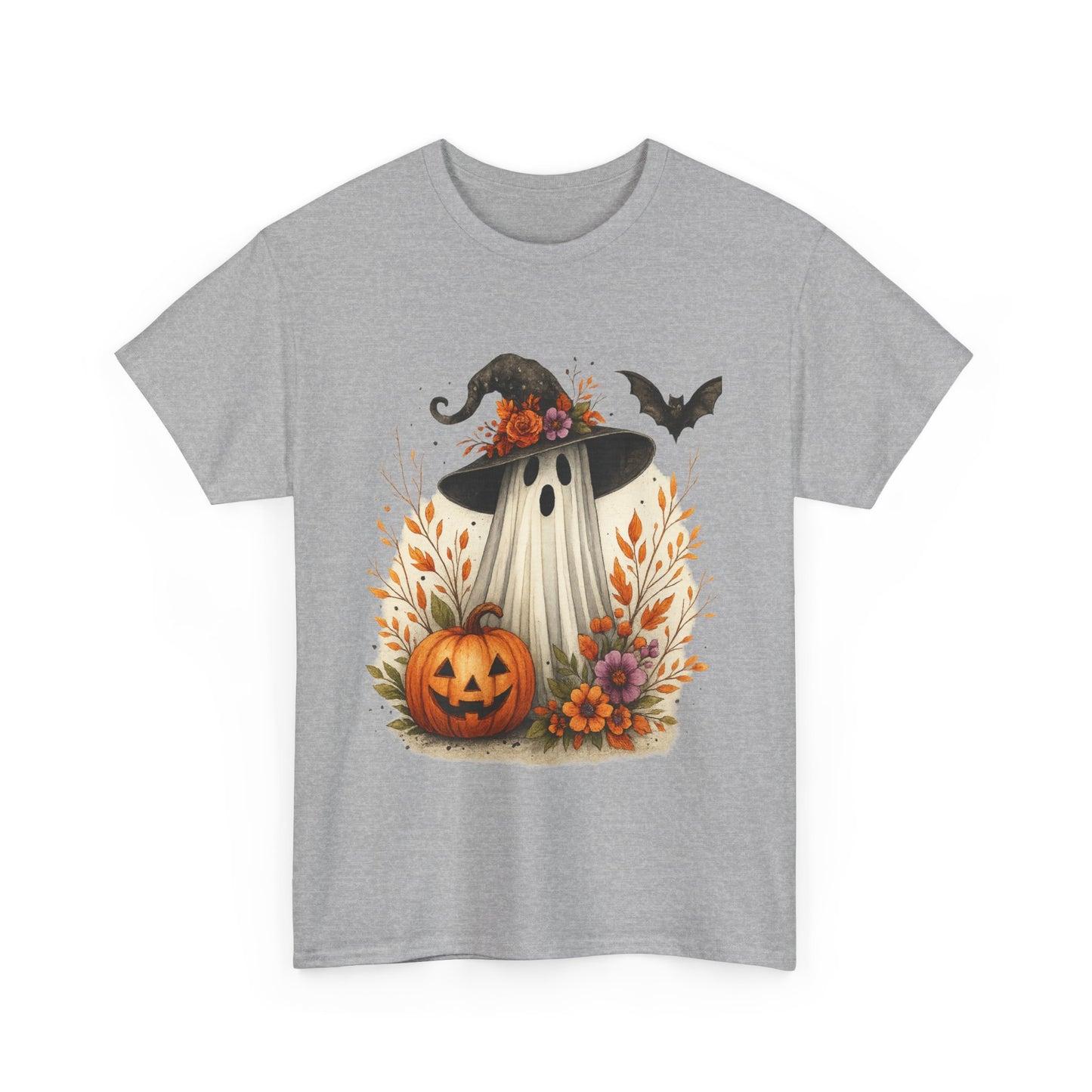 Whimsical Ghost Halloween Tee