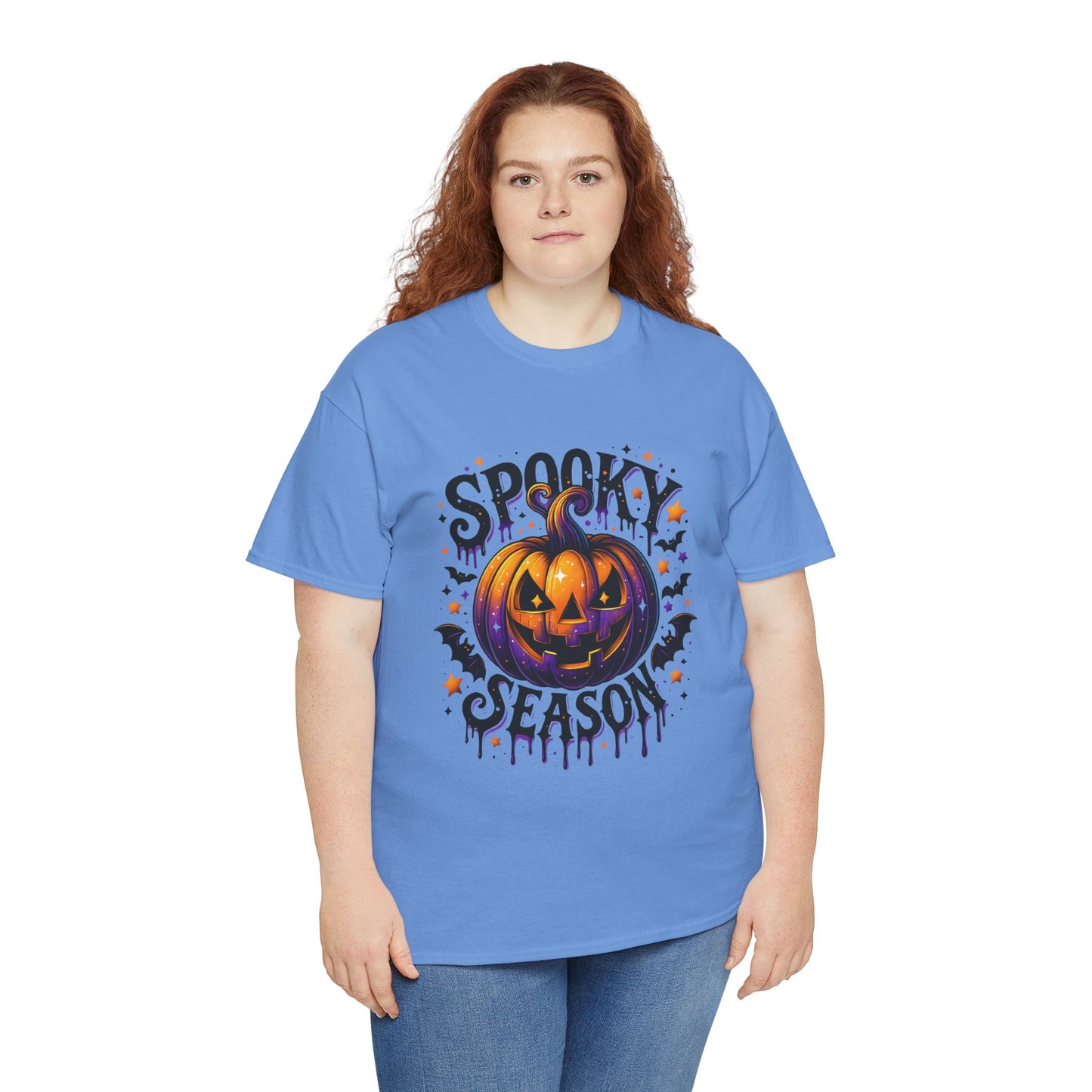 Spooky Season Jack O Lantern Halloween Tee