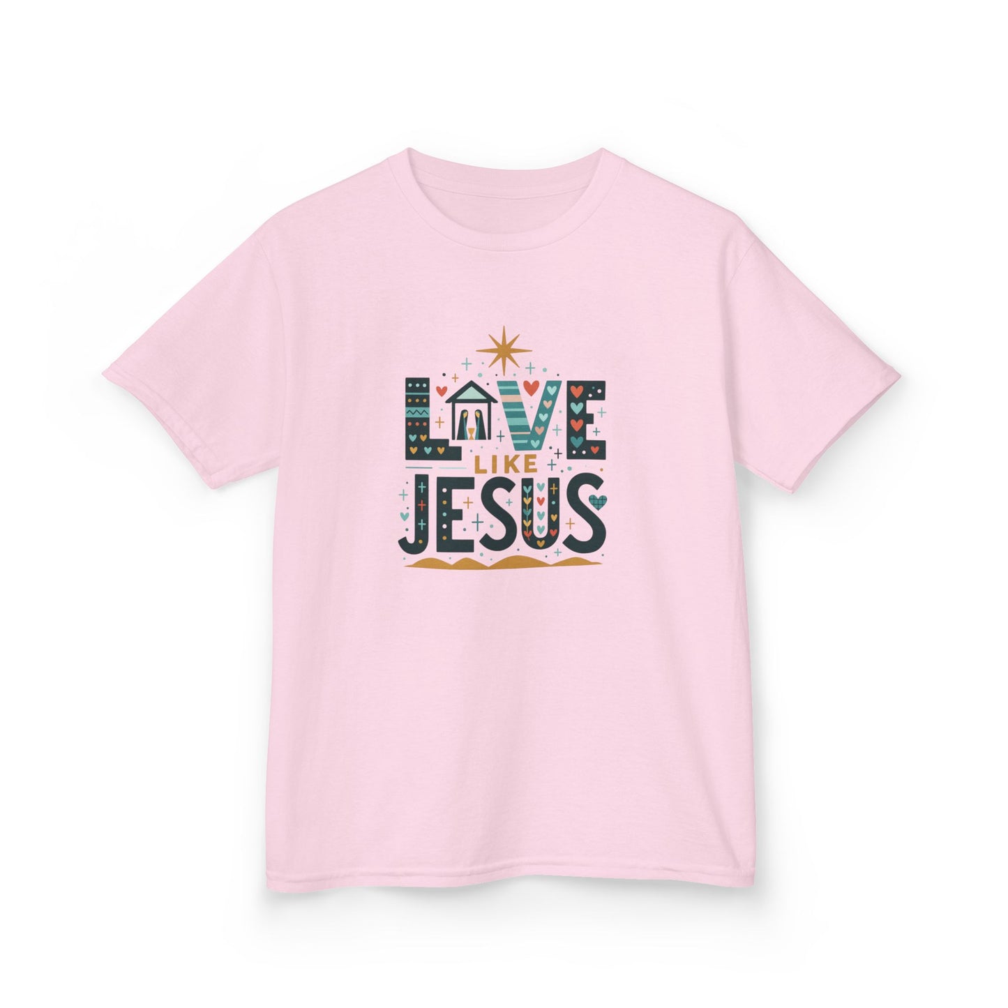 Love Like Jesus - Dino Christmas Tee