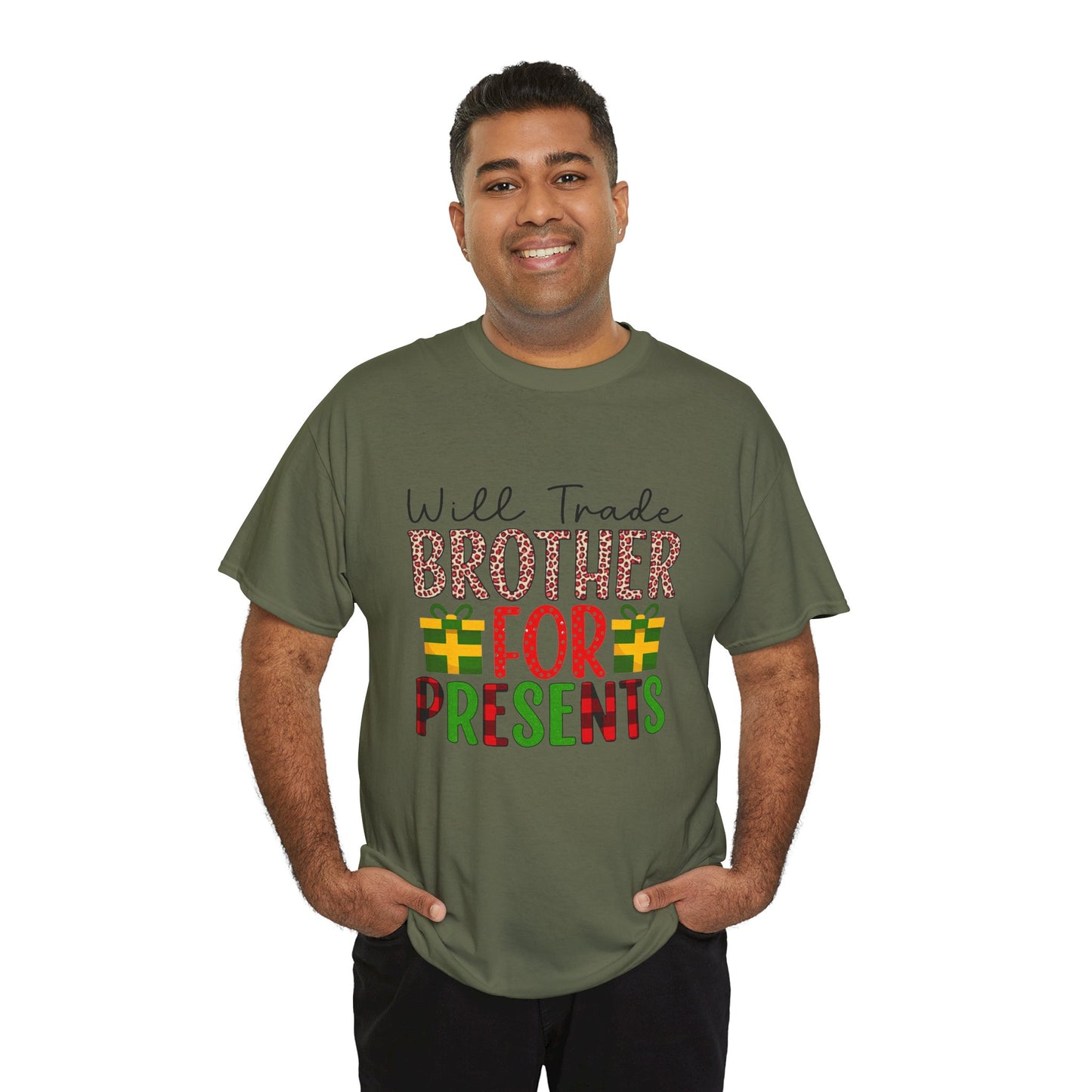Will Trade Brother for Presents - Christmas Tee