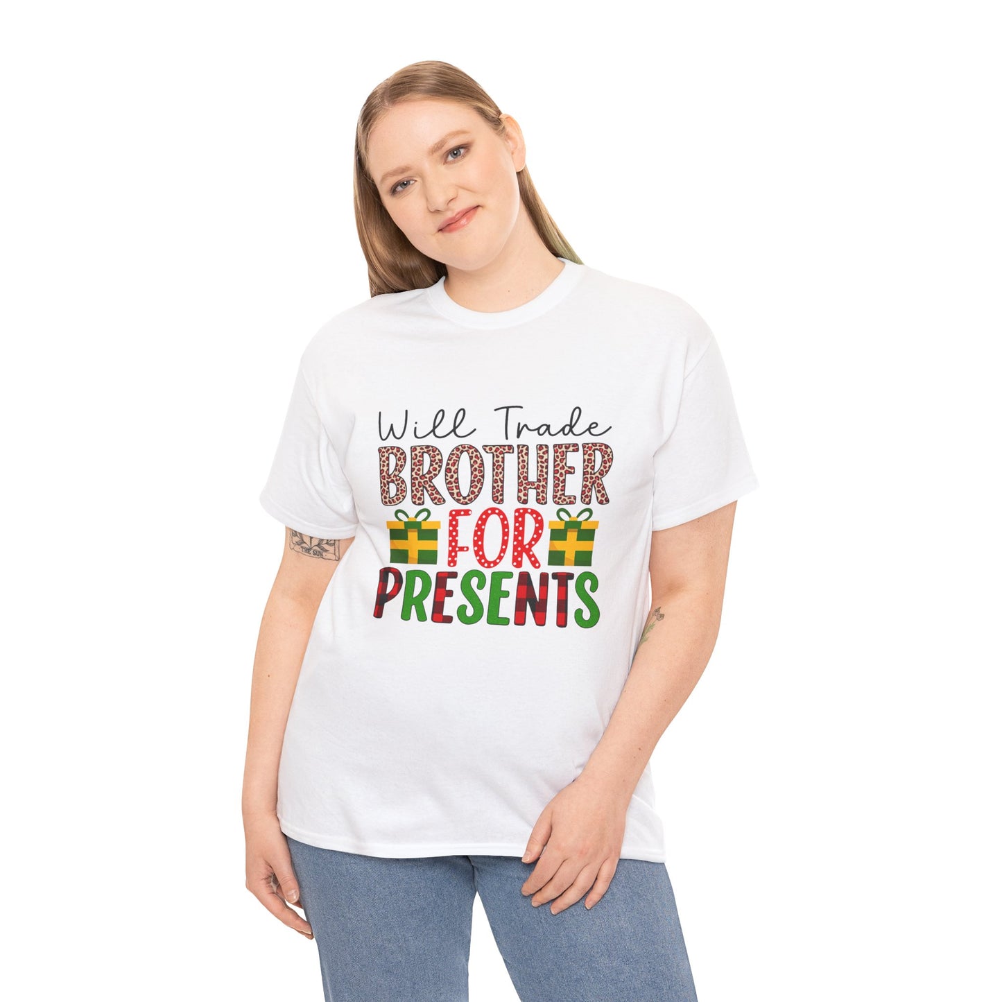 Will Trade Brother for Presents - Christmas Tee