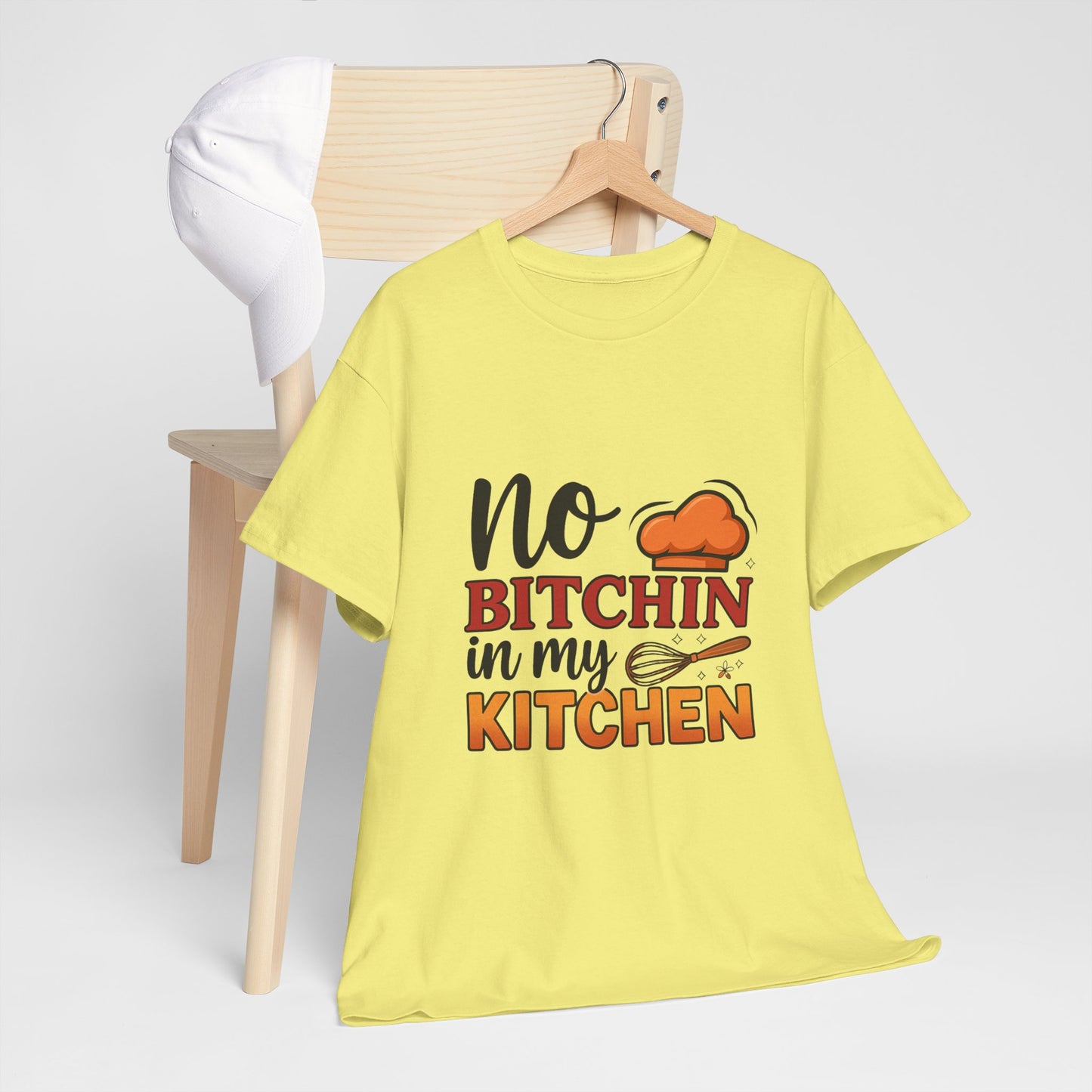 Retro Kitchen Unisex Tee | No Bitchin' in My Kitchen