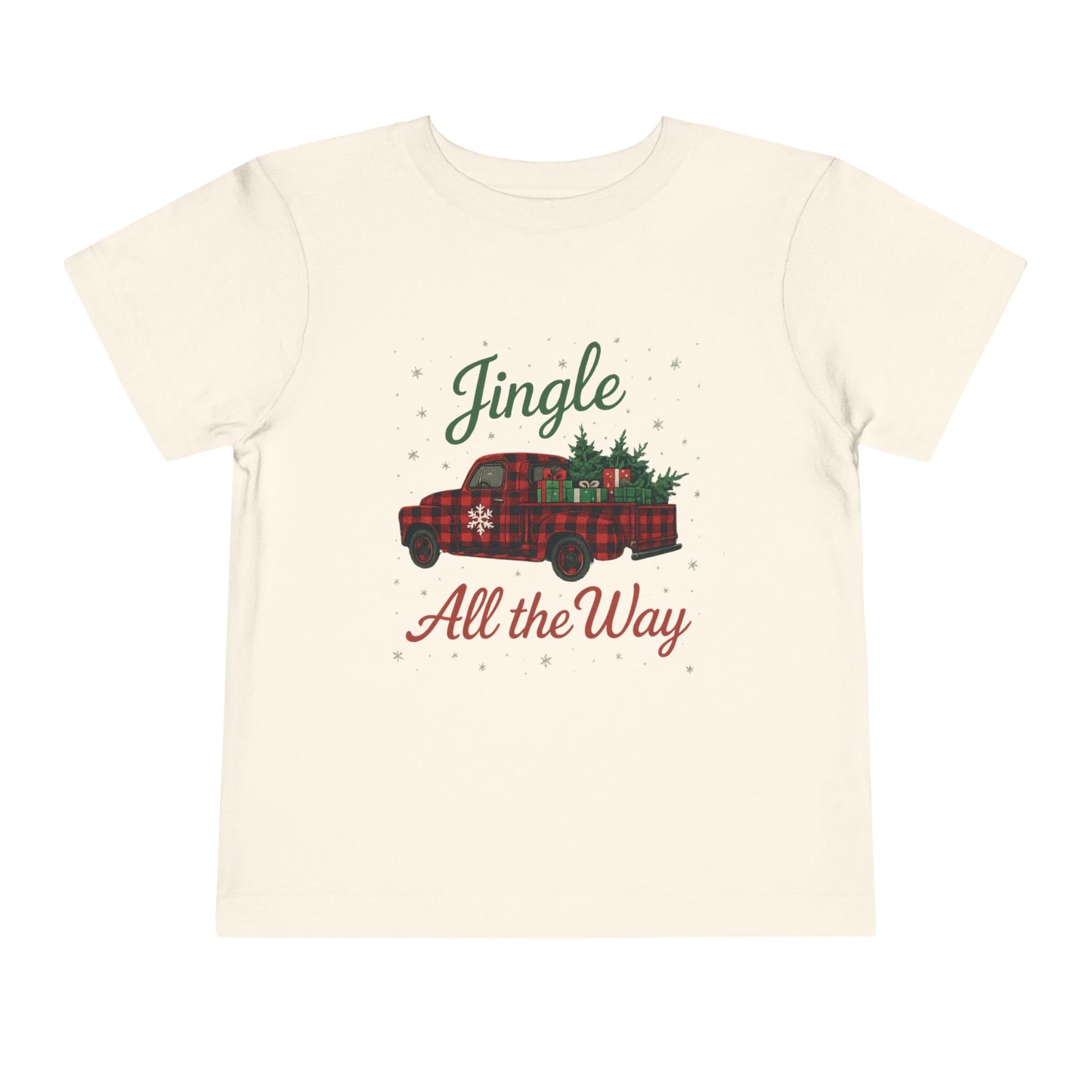 Jingle All the Way Toddler Christmas Tee