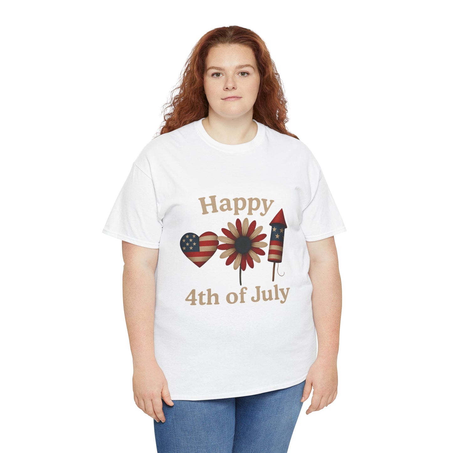 Happy 4th of July Patriotic Tee