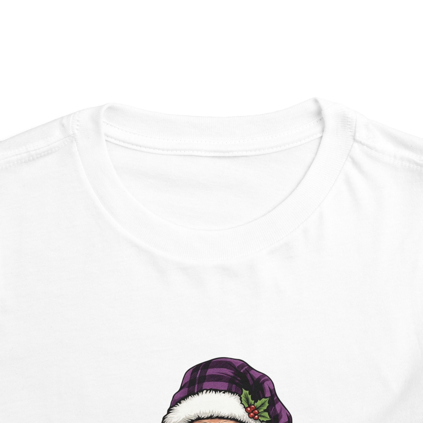 Santa's 'Don't Stop Believin' Toddler Christmas Tee
