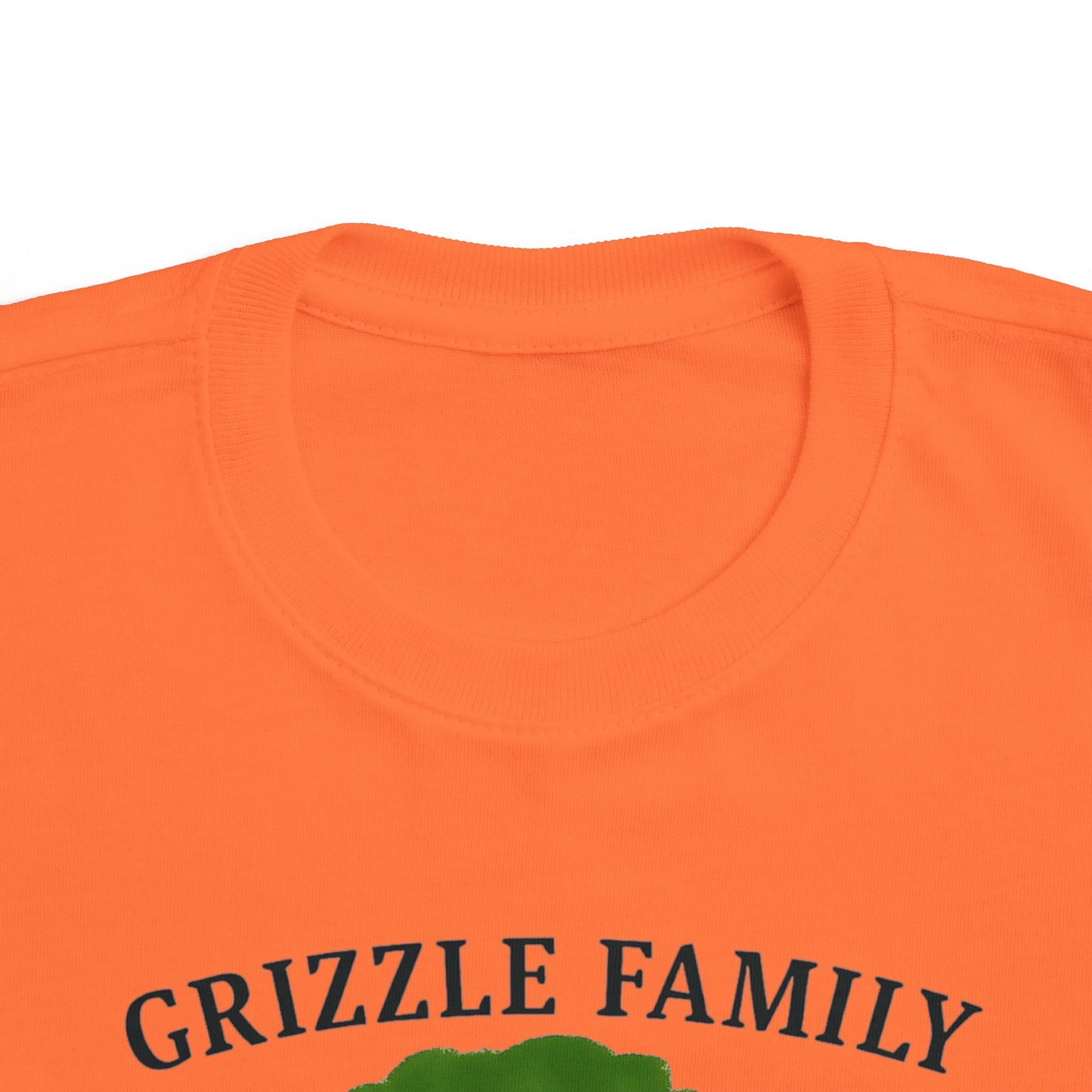 Personalized Grizzle Family Reunion Toddler Tee, Kid's Cotton T-Shirt, Children's Family Gathering Shirt, Custom Family Tee, Kids Event Shirt