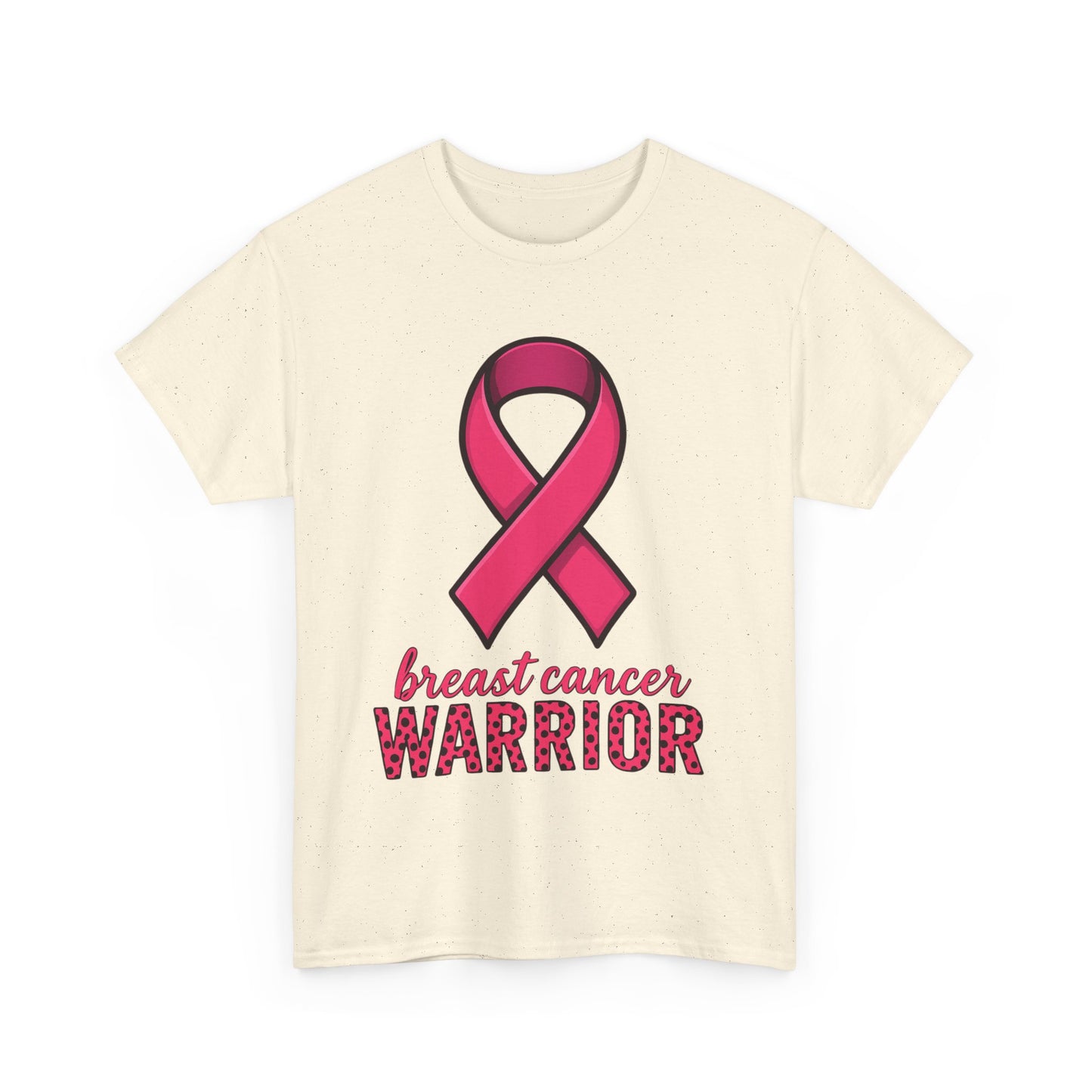 Breast Cancer Warrior Pink Ribbon Tee