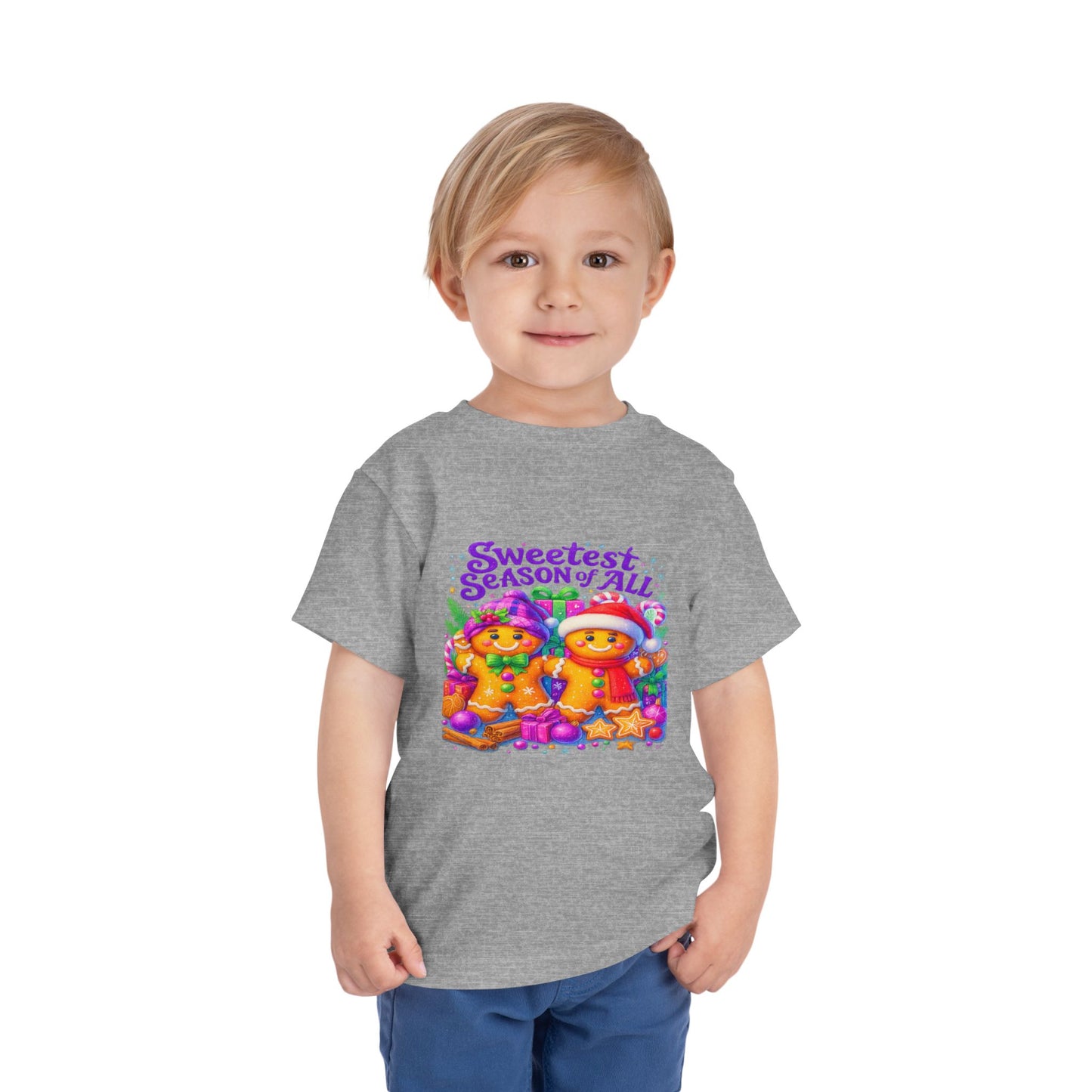 Sweetest Season Gingerbread Christmas Toddler Tee