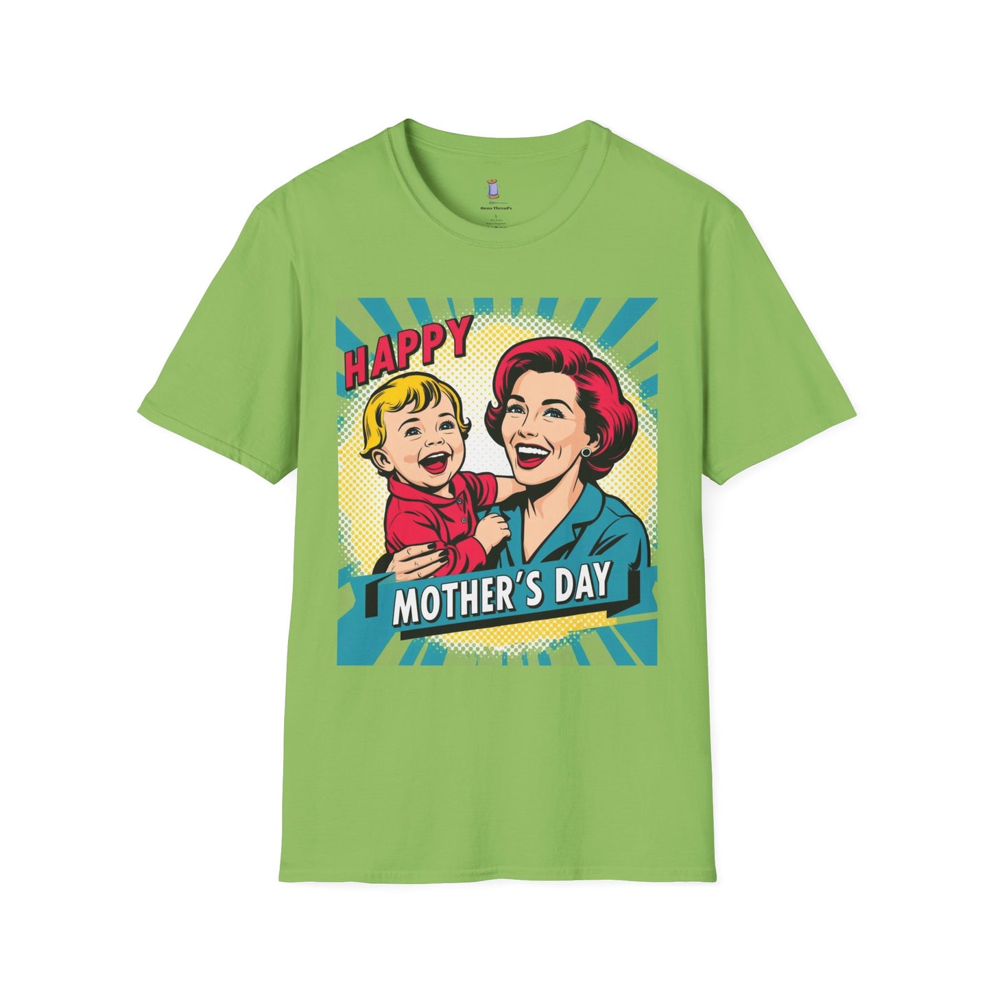 Happy Mother's Day Unisex T-Shirt, Vintage Graphic Tee, Gift for Mom, Celebration Apparel, Mother's Day Presents, Comfortable Casual Wear