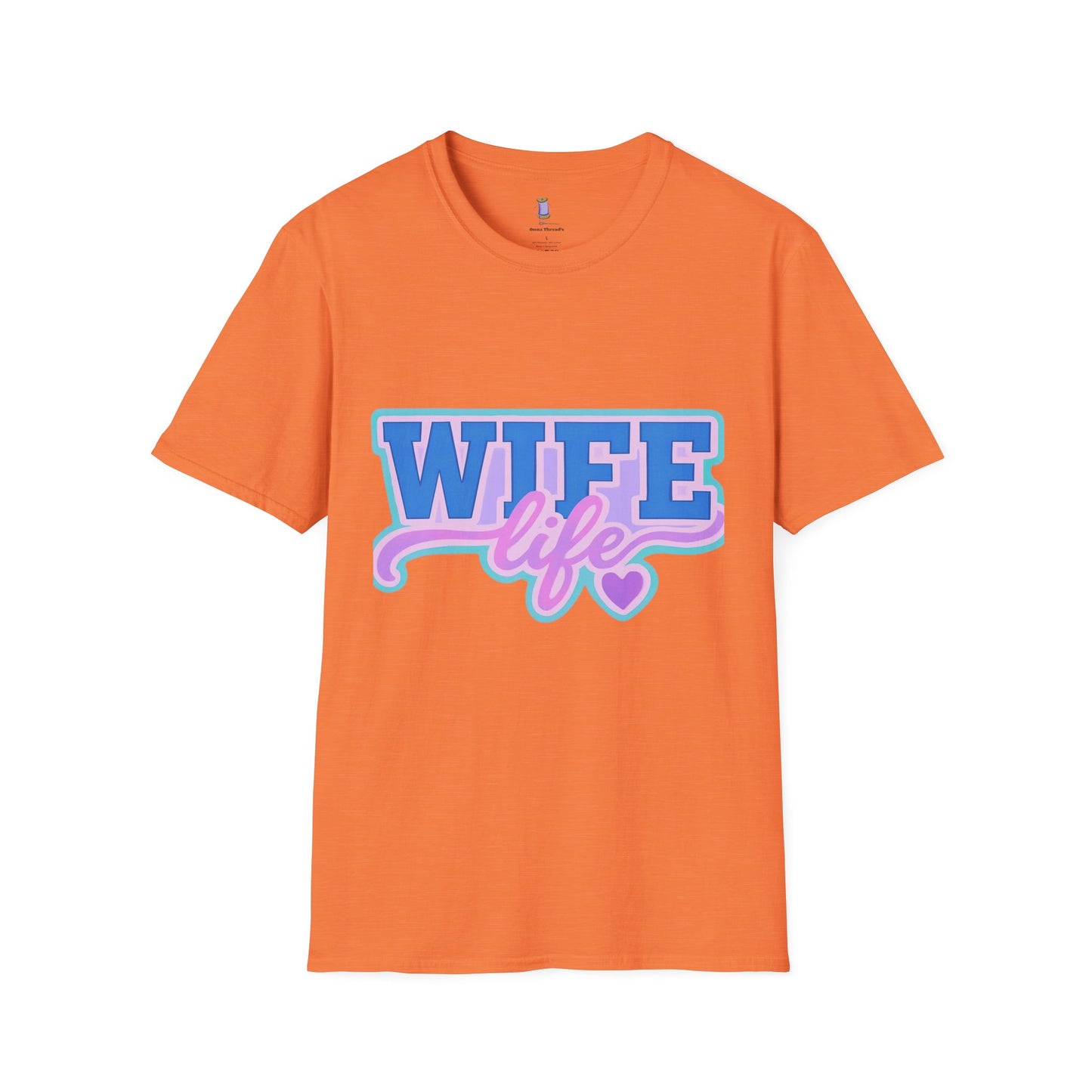 Wife Life T-Shirt, Cute Wife Tee, Unisex Graphic Shirt, Gift for Her, Couple's Apparel, Casual Wear, Birthday Gift