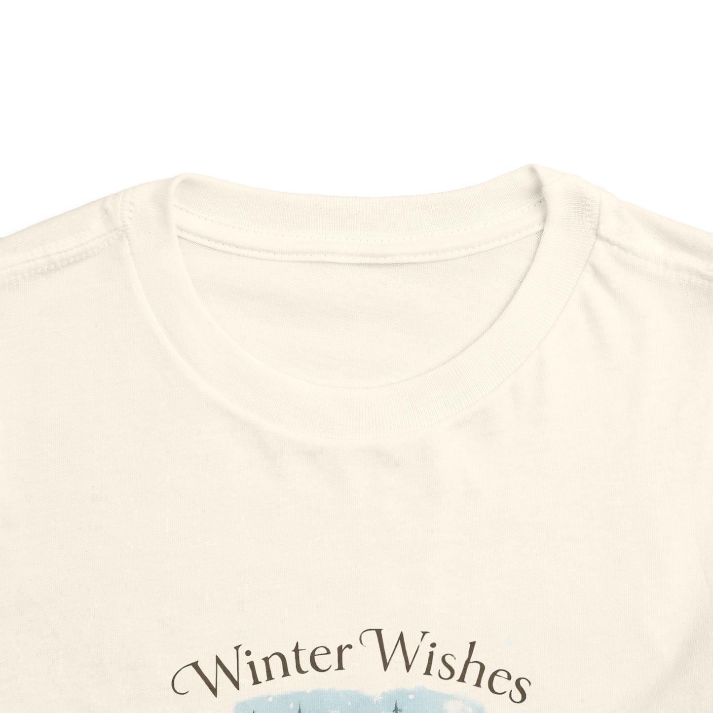 Winter Wishes Cottage Christmas Tee - Toddler Holiday