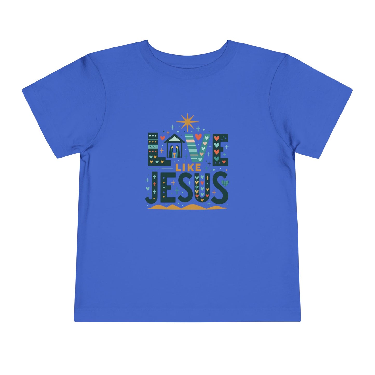 Love Like Jesus Christmas Tee - Toddler Holiday Shirt