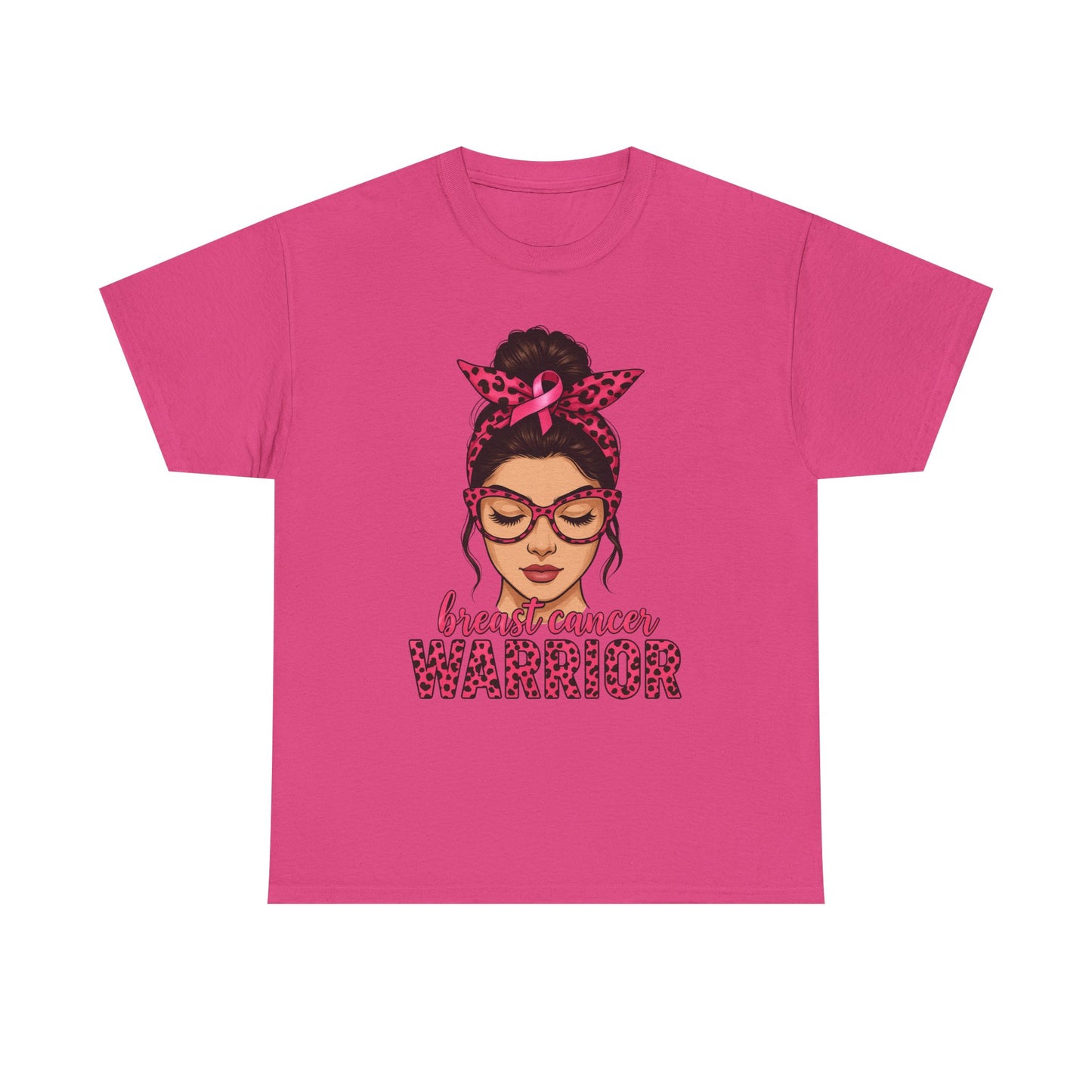 Breast Cancer Warrior Tee - Pink Ribbon Support