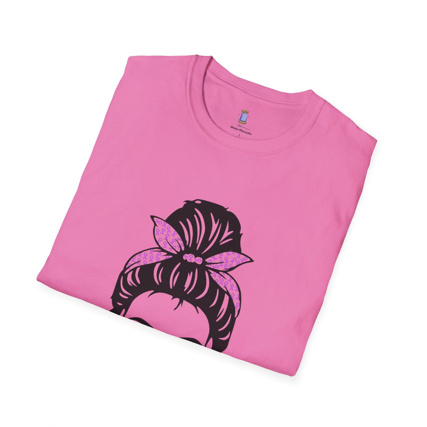 Fibromyalgia Awareness T-Shirt, Softstyle Tee, Gift for Chronic Illness, Comfortable Everyday Wear, Support Awareness Apparel